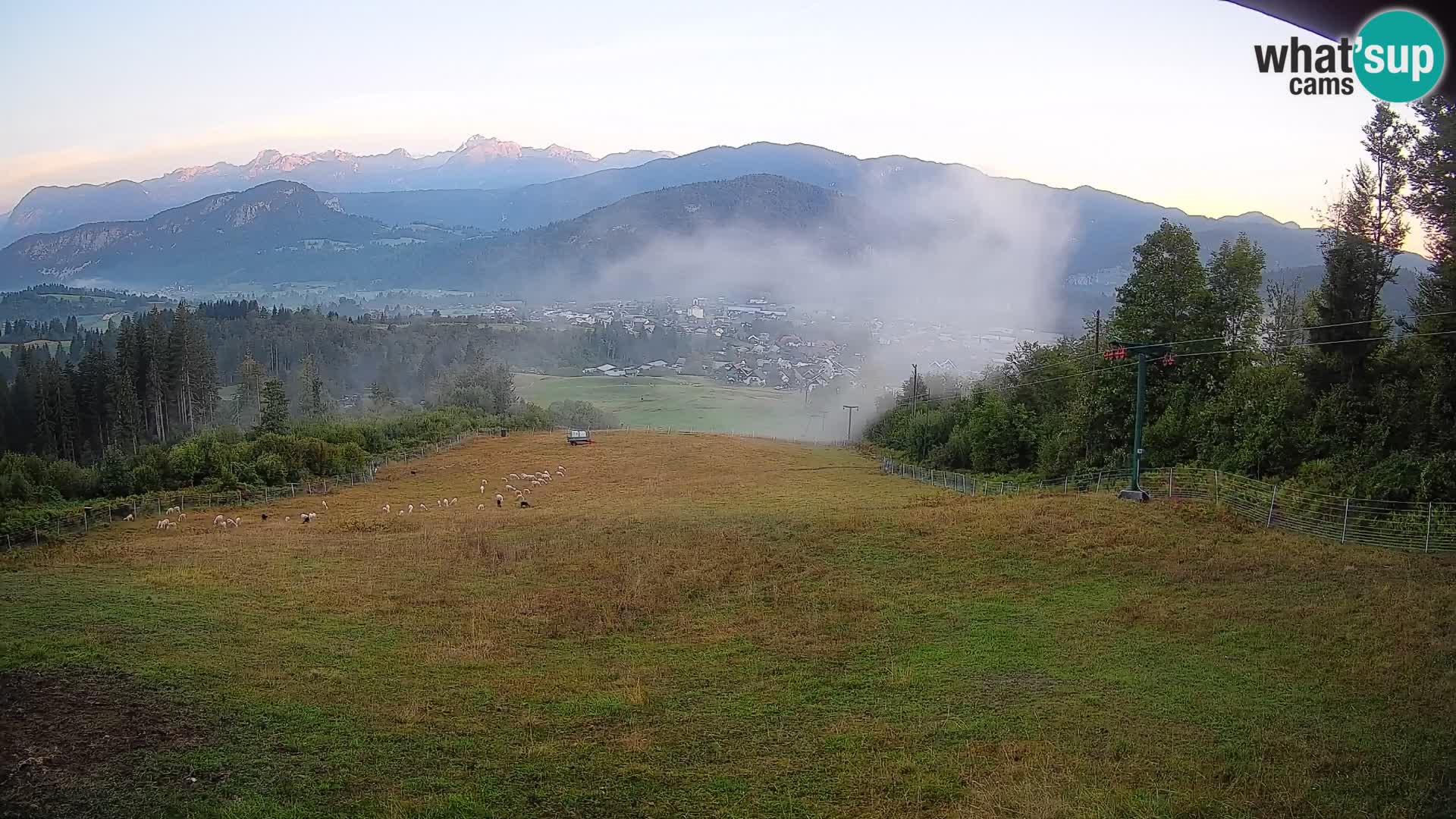 Webcam Bohinjska Bistrica – Vista live dalla stazione sciistica Kozji Hrbet