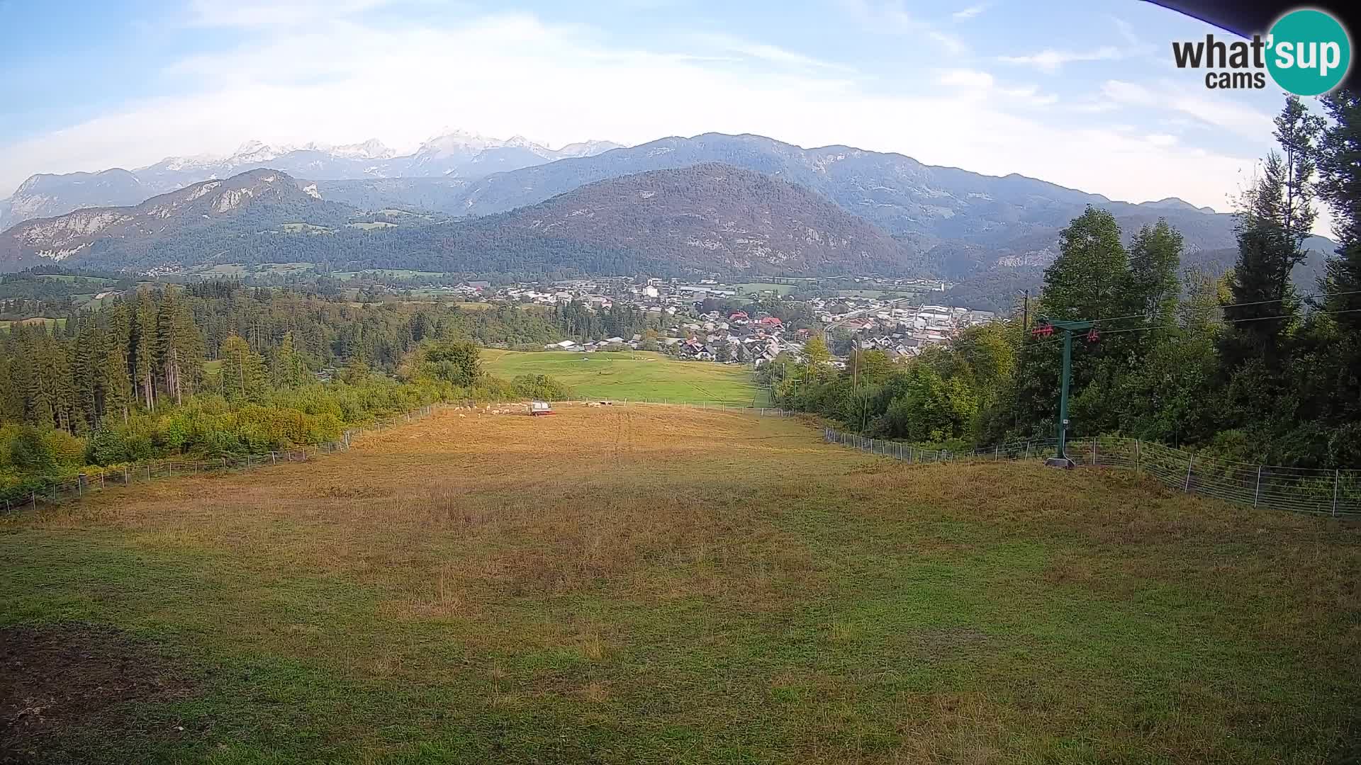 Webcam Bohinjska Bistrica – Live View from Kozji Hrbet Ski Station