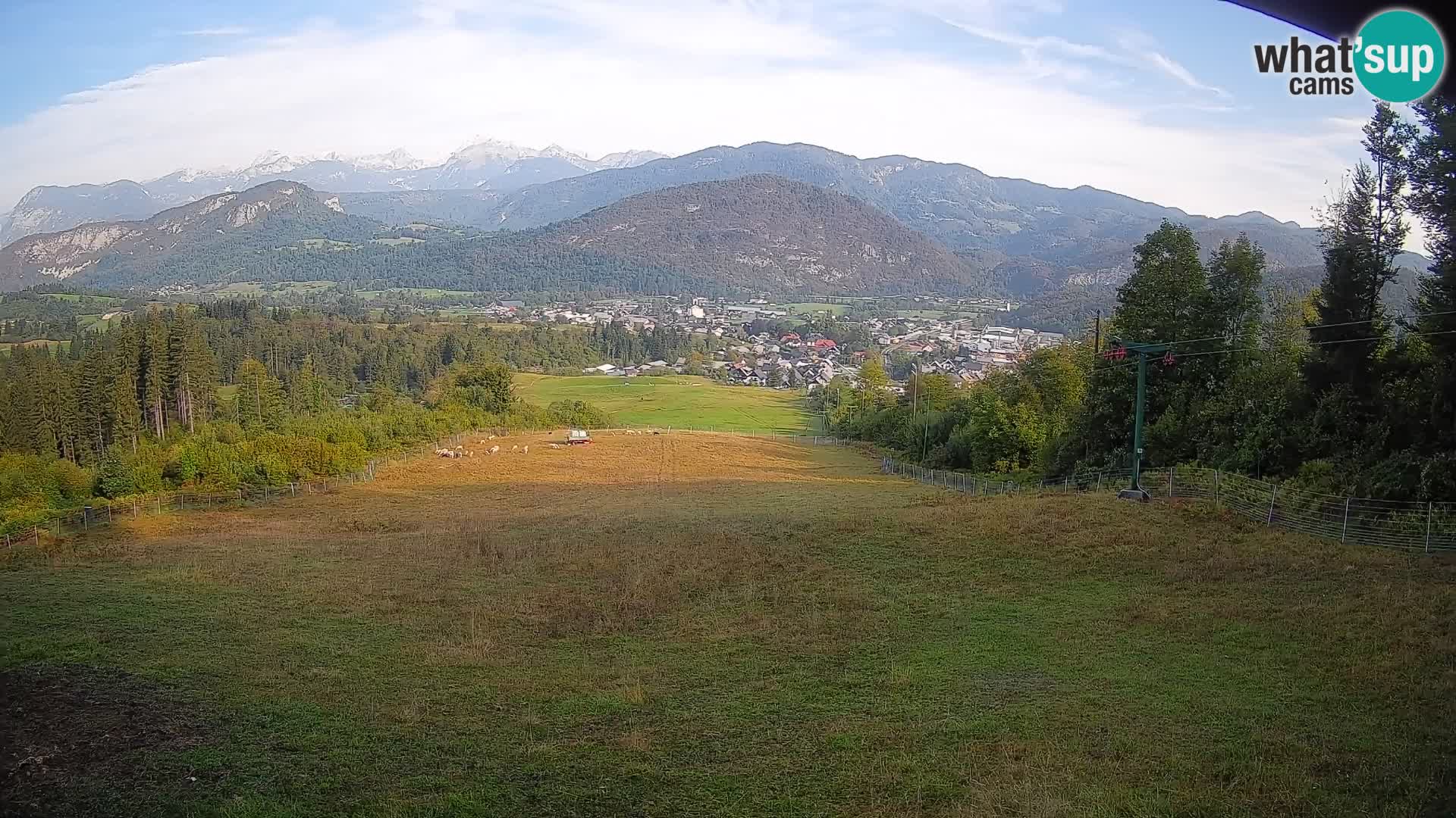 Webcam Bohinjska Bistrica – Vue en direct depuis la station de ski Kozji Hrbet