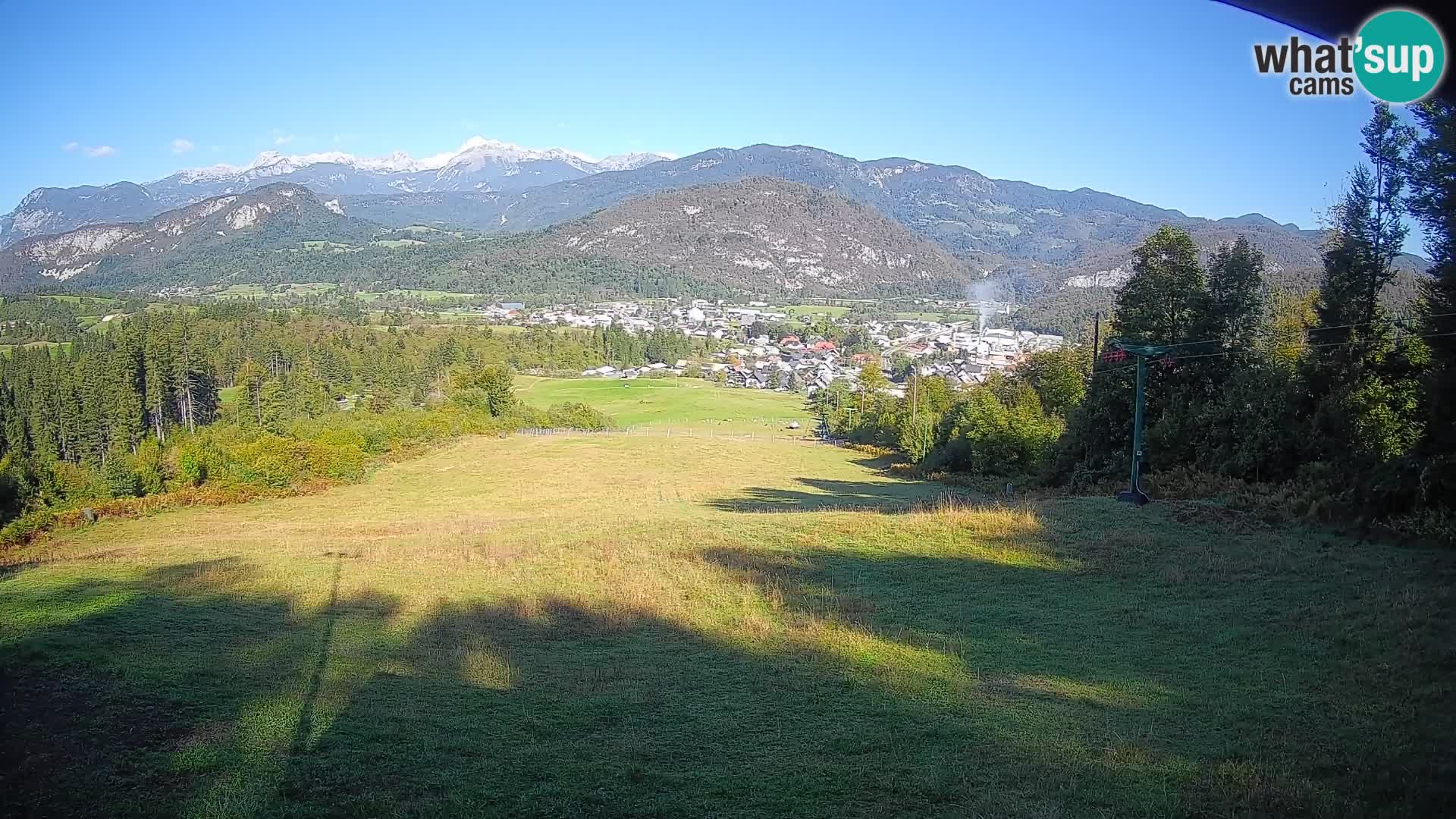 Webcam Bohinjska Bistrica – Live View from Kozji Hrbet Ski Station