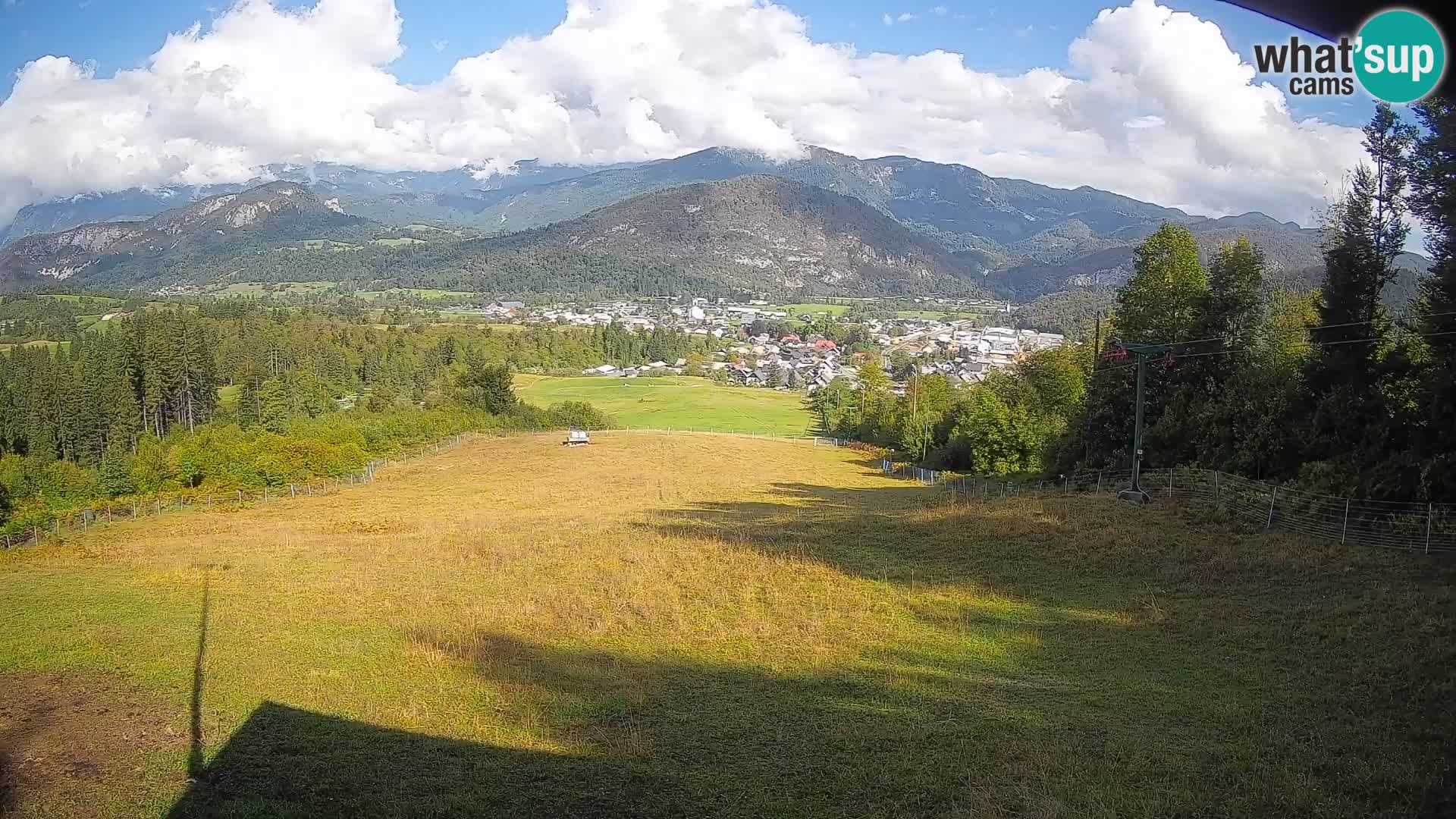 Webcam Bohinjska Bistrica – Live View from Kozji Hrbet Ski Station