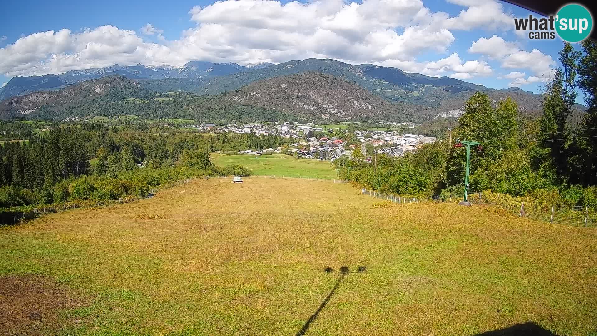 Spletna kamera Bohinjska Bistrica – Pogled v živo s smučišča Kozji Hrbet