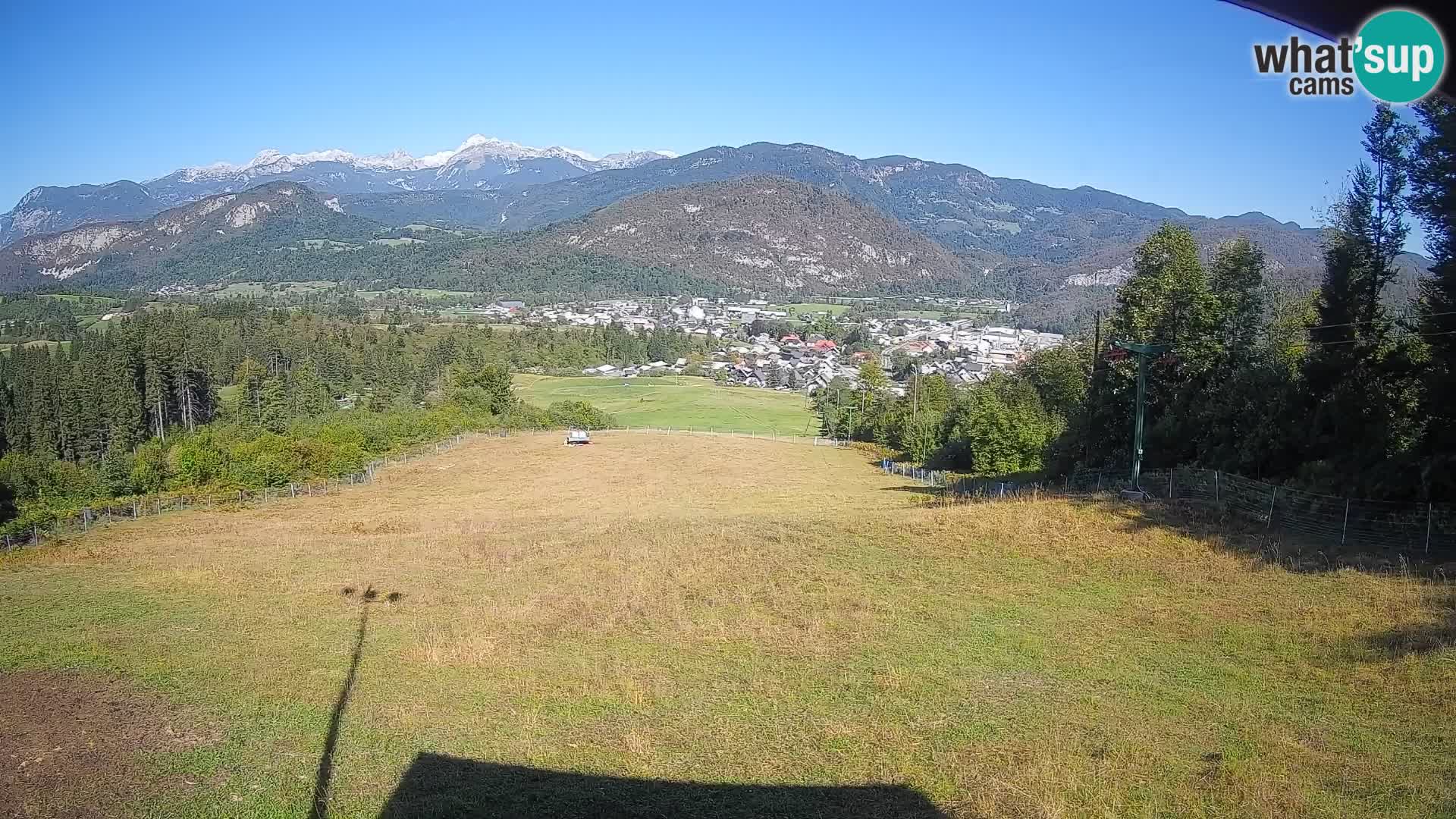 Kamera uživo Bohinjska Bistrica – Pogled u stvarnom vremenu sa skijališta Kozji Hrbet