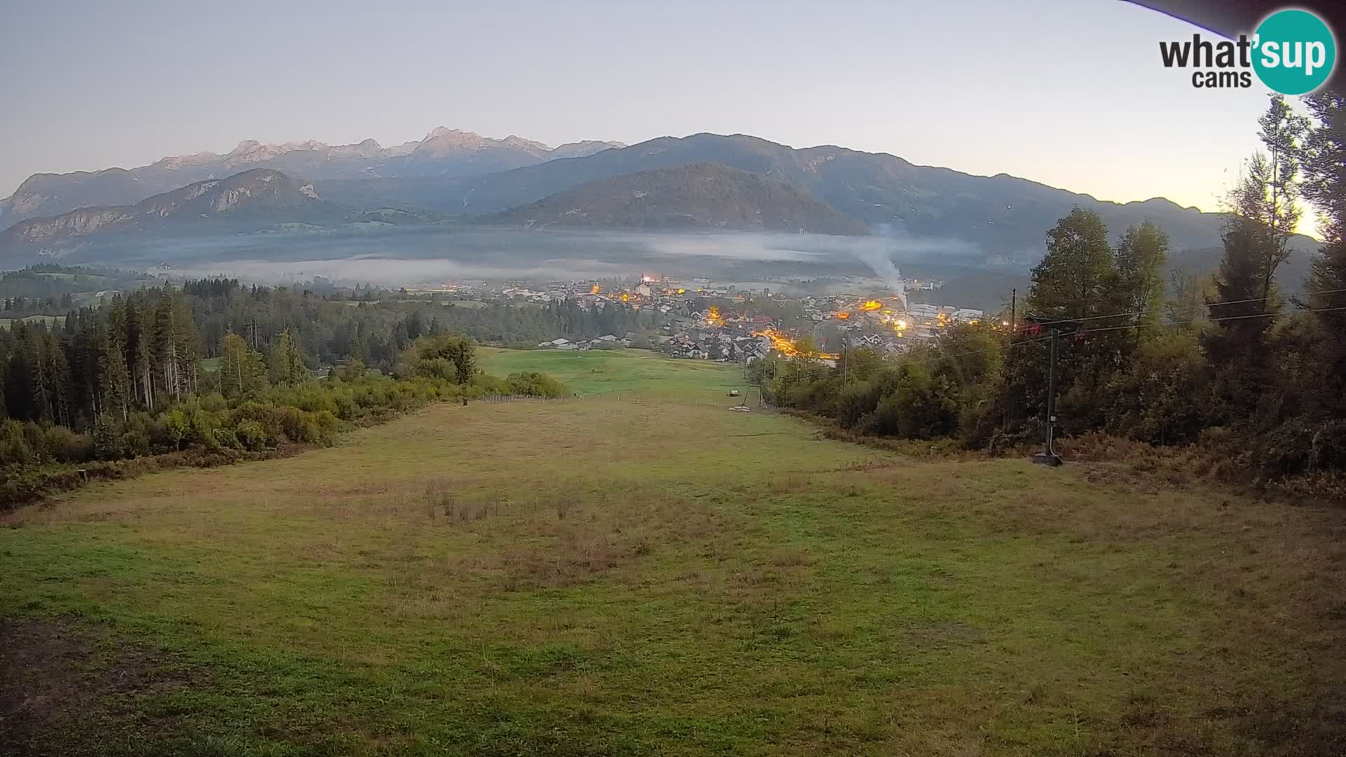 Webcam Bohinjska Bistrica – Vista live dalla stazione sciistica Kozji Hrbet