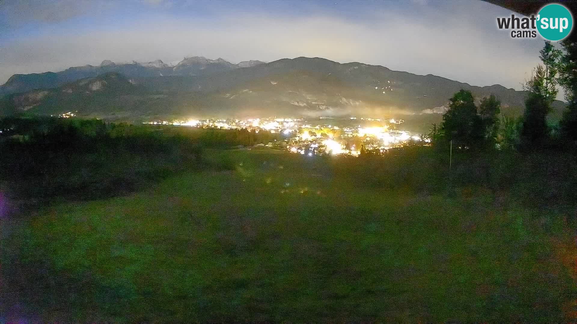 Kamera uživo Bohinjska Bistrica – Pogled u stvarnom vremenu sa skijališta Kozji Hrbet