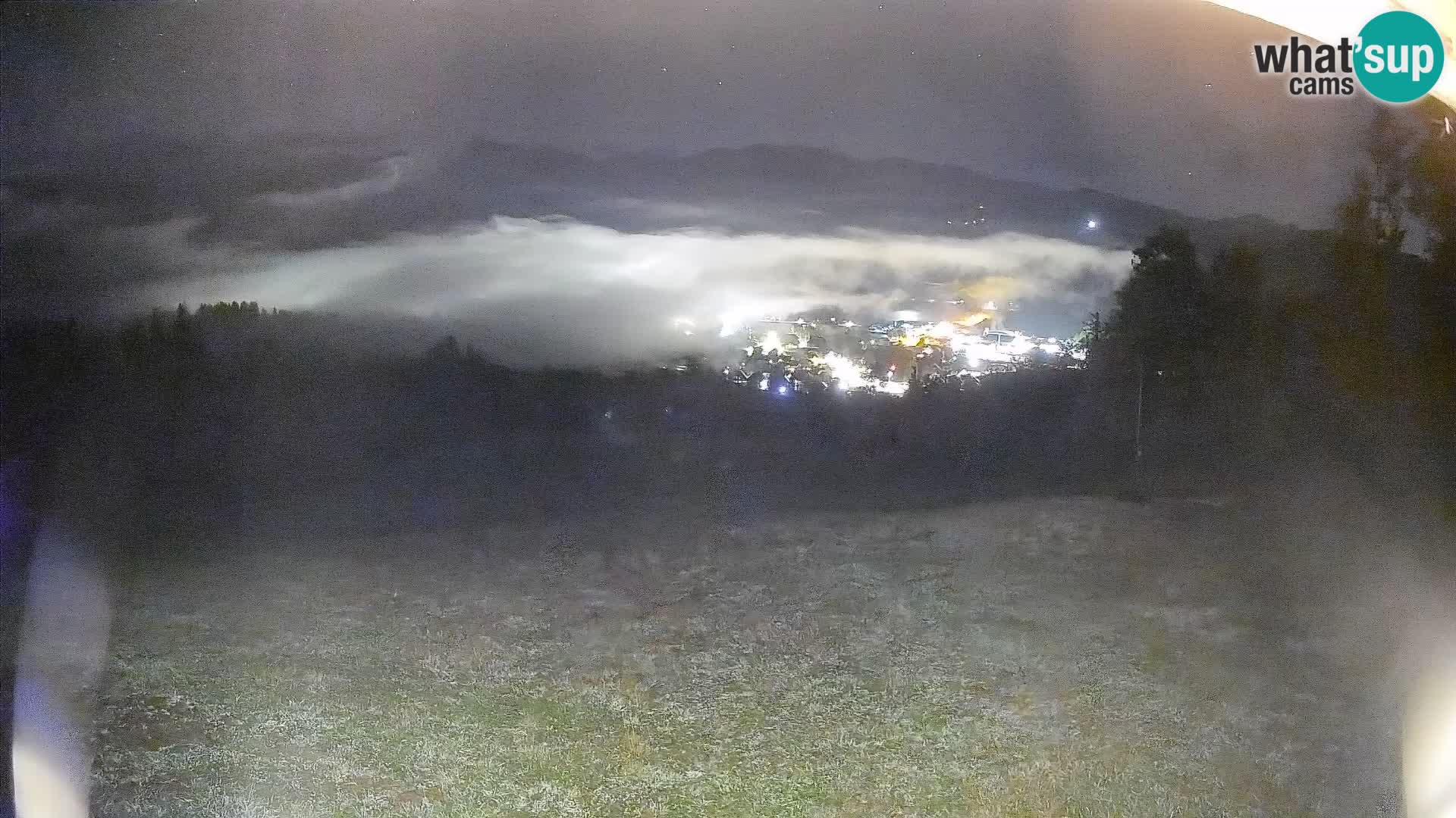 Webcam Bohinjska Bistrica – Vue en direct depuis la station de ski Kozji Hrbet