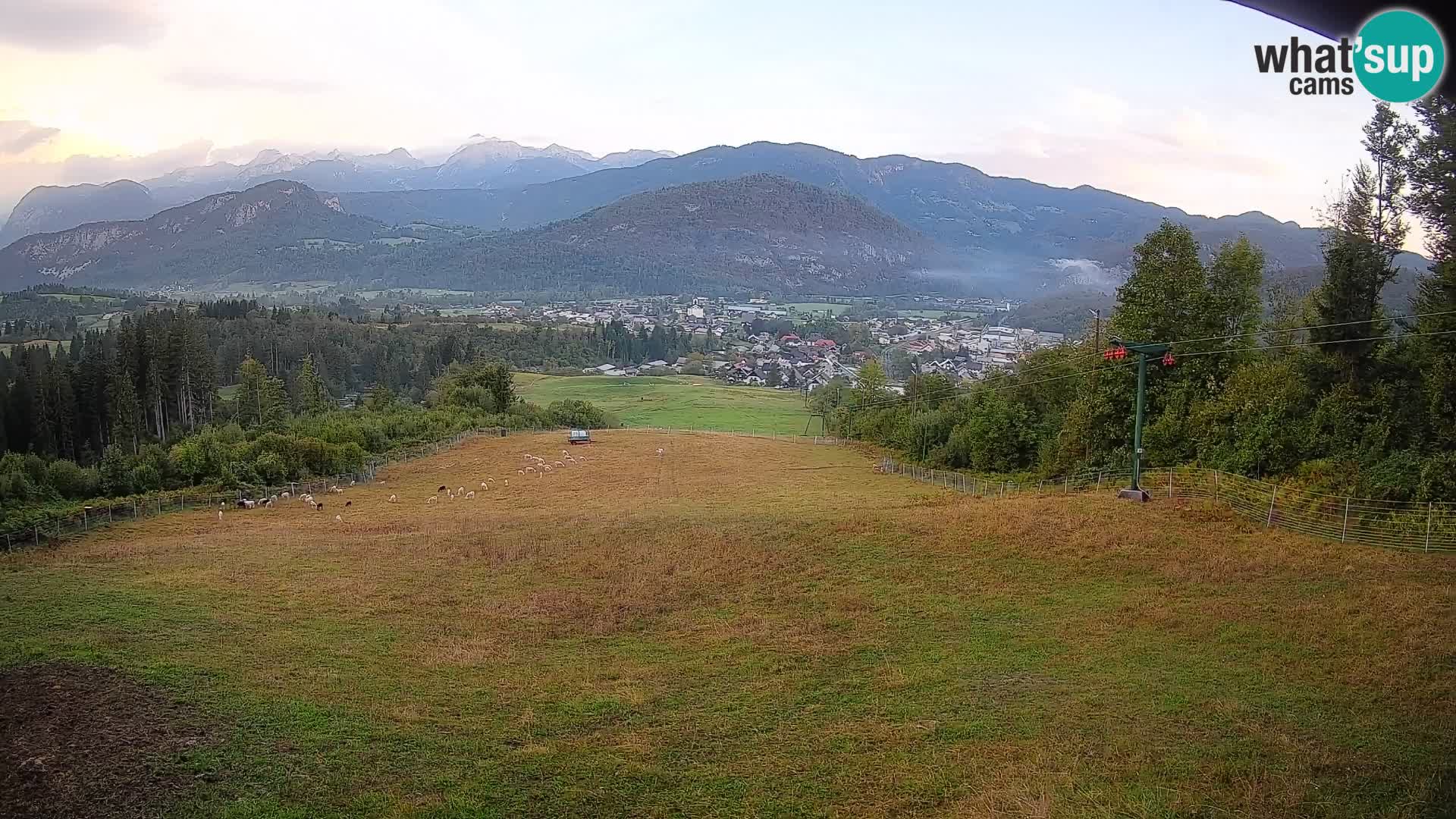 Webcam Bohinjska Bistrica – Live View from Kozji Hrbet Ski Station