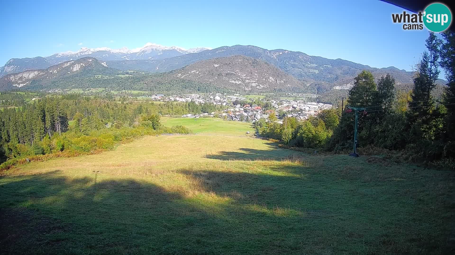 Webcam Bohinjska Bistrica – Live View from Kozji Hrbet Ski Station