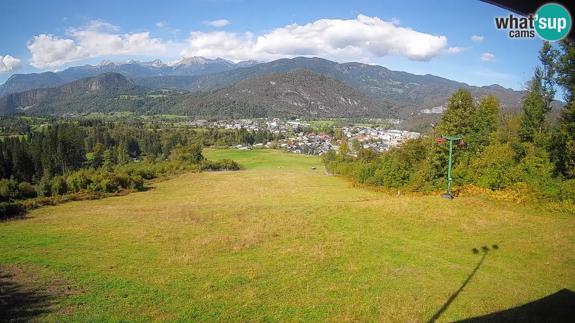 Spletna kamera Bohinjska Bistrica – Pogled v živo s smučišča Kozji Hrbet