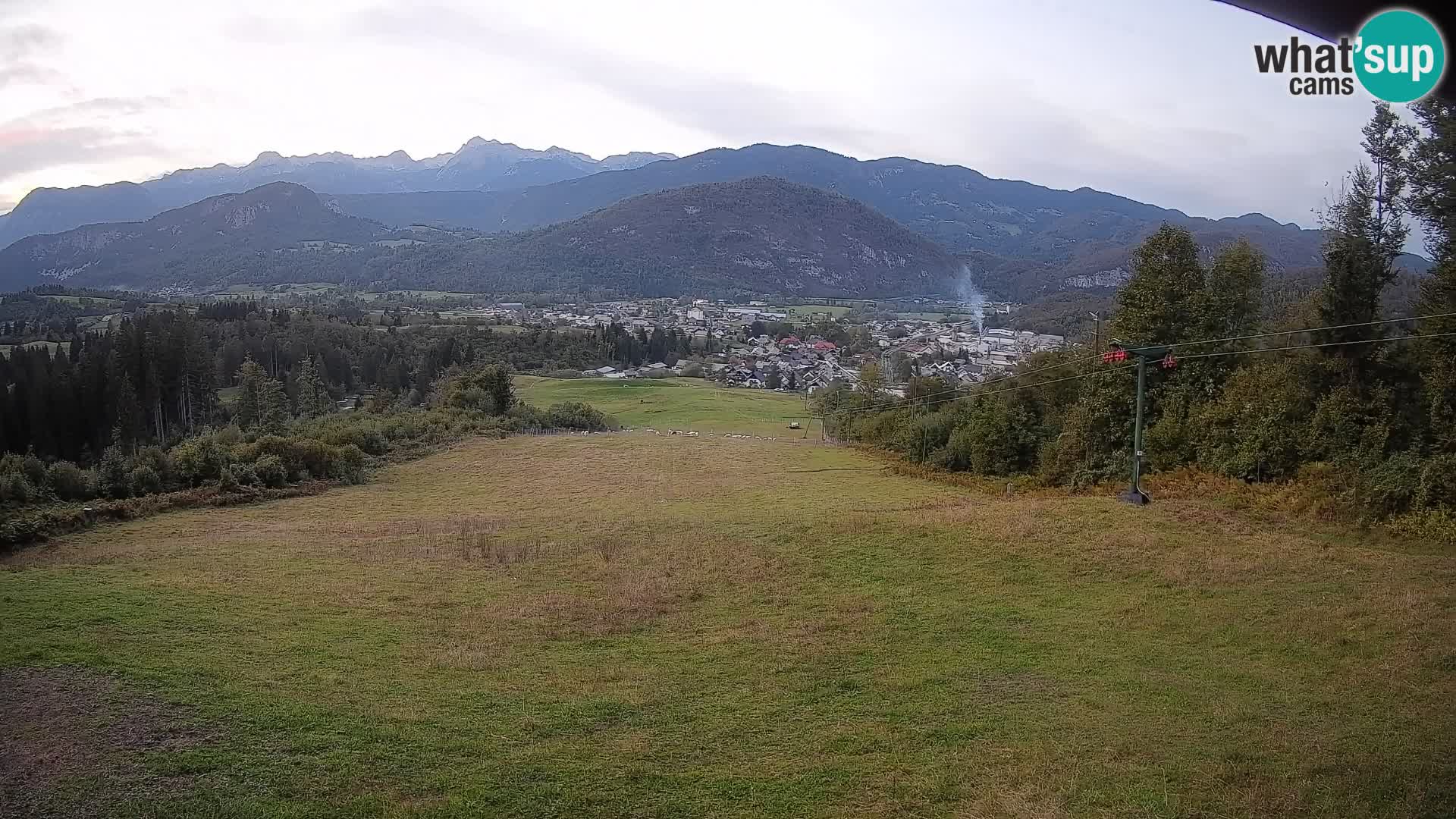 Webcam Bohinjska Bistrica – Vue en direct depuis la station de ski Kozji Hrbet