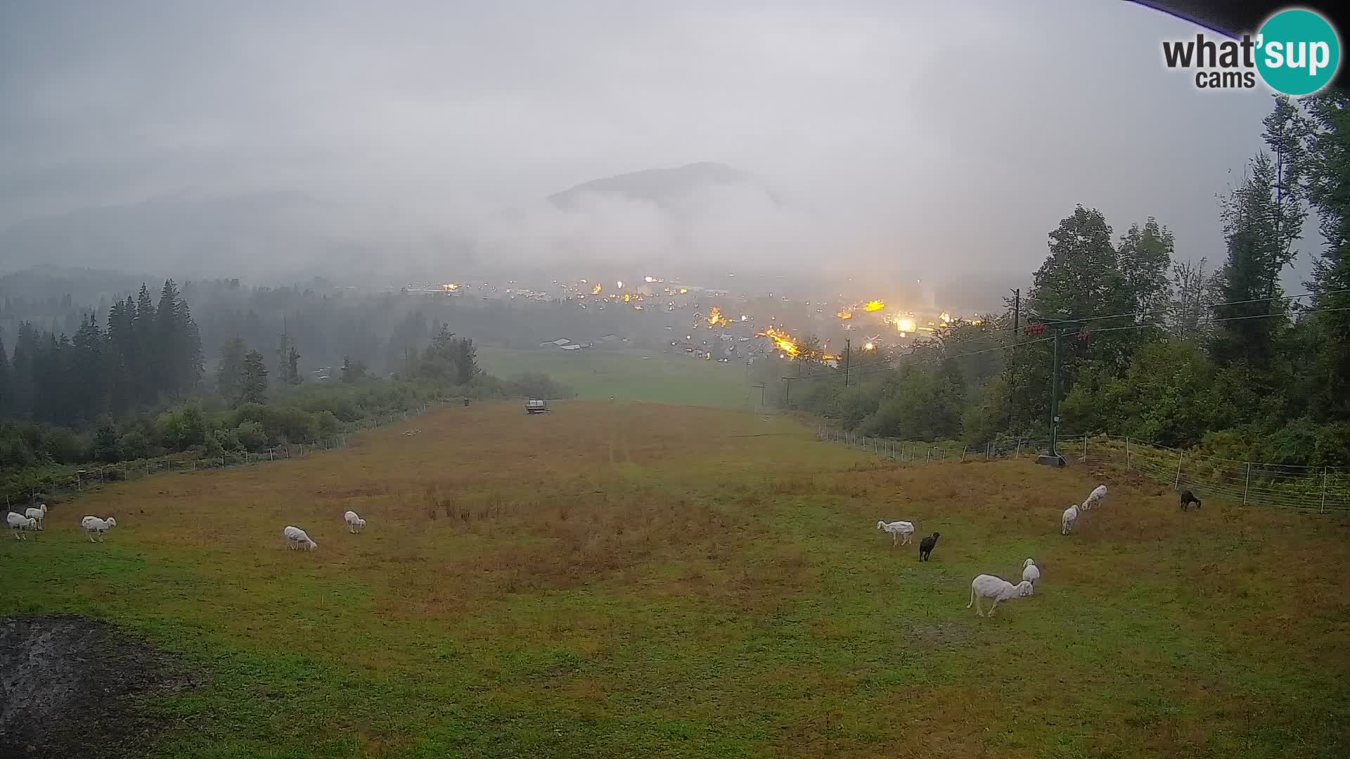 Webcam Bohinjska Bistrica – Live View from Kozji Hrbet Ski Station