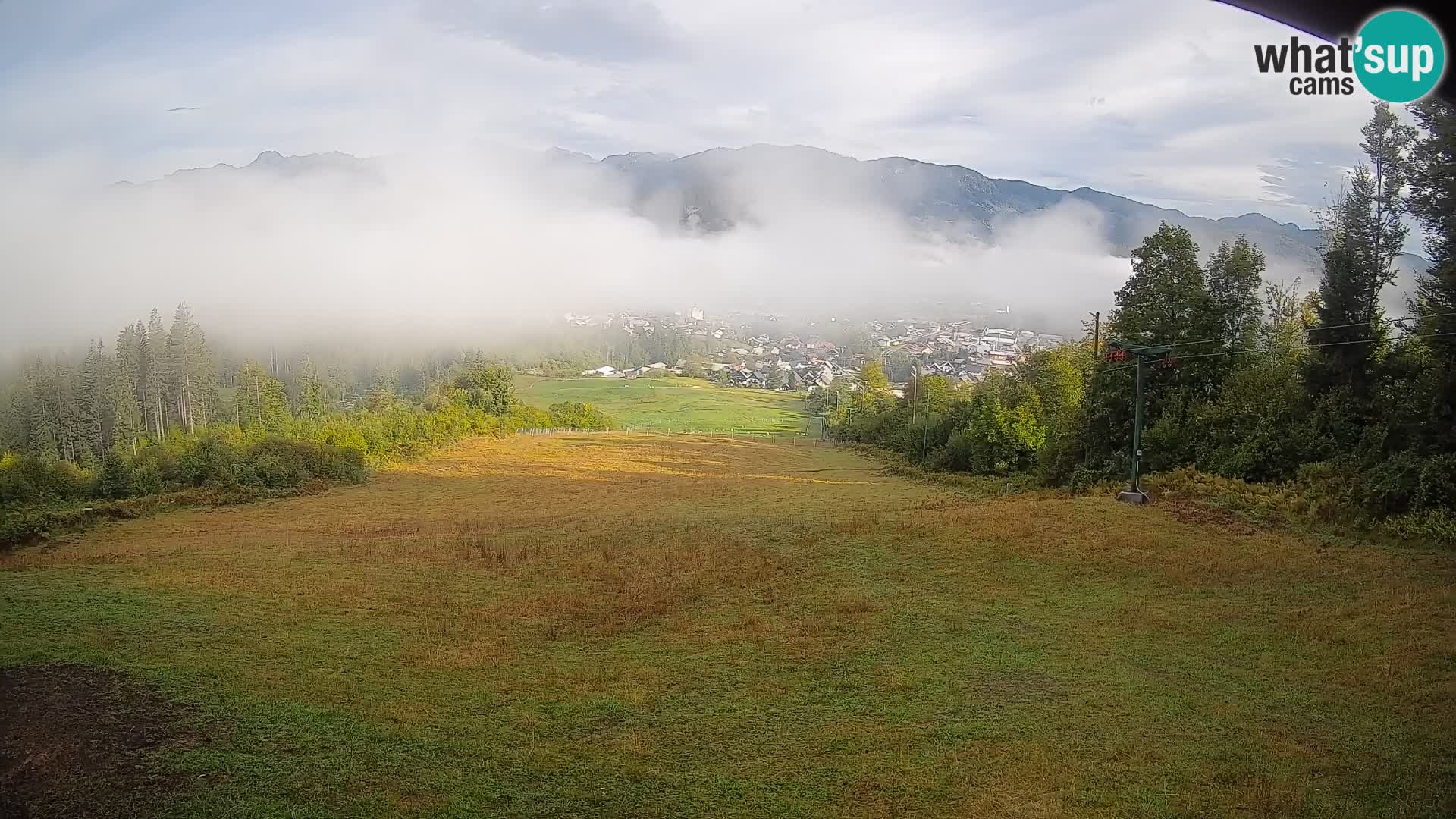 Webcam Bohinjska Bistrica – Live View from Kozji Hrbet Ski Station