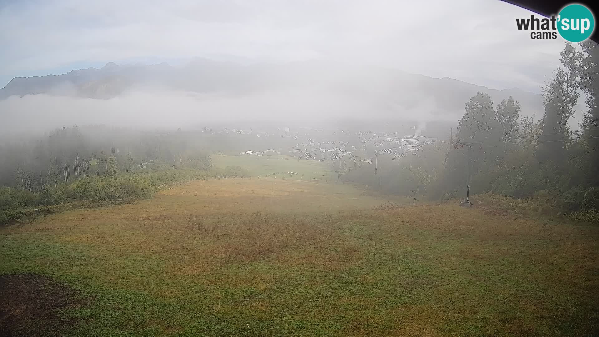 Webcam Bohinjska Bistrica – Vista live dalla stazione sciistica Kozji Hrbet