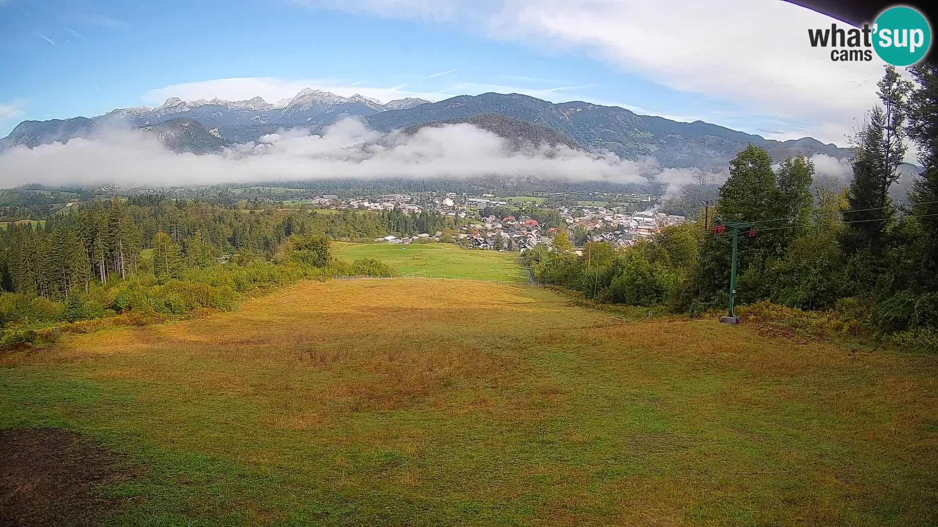Webcam Bohinjska Bistrica – Vista live dalla stazione sciistica Kozji Hrbet
