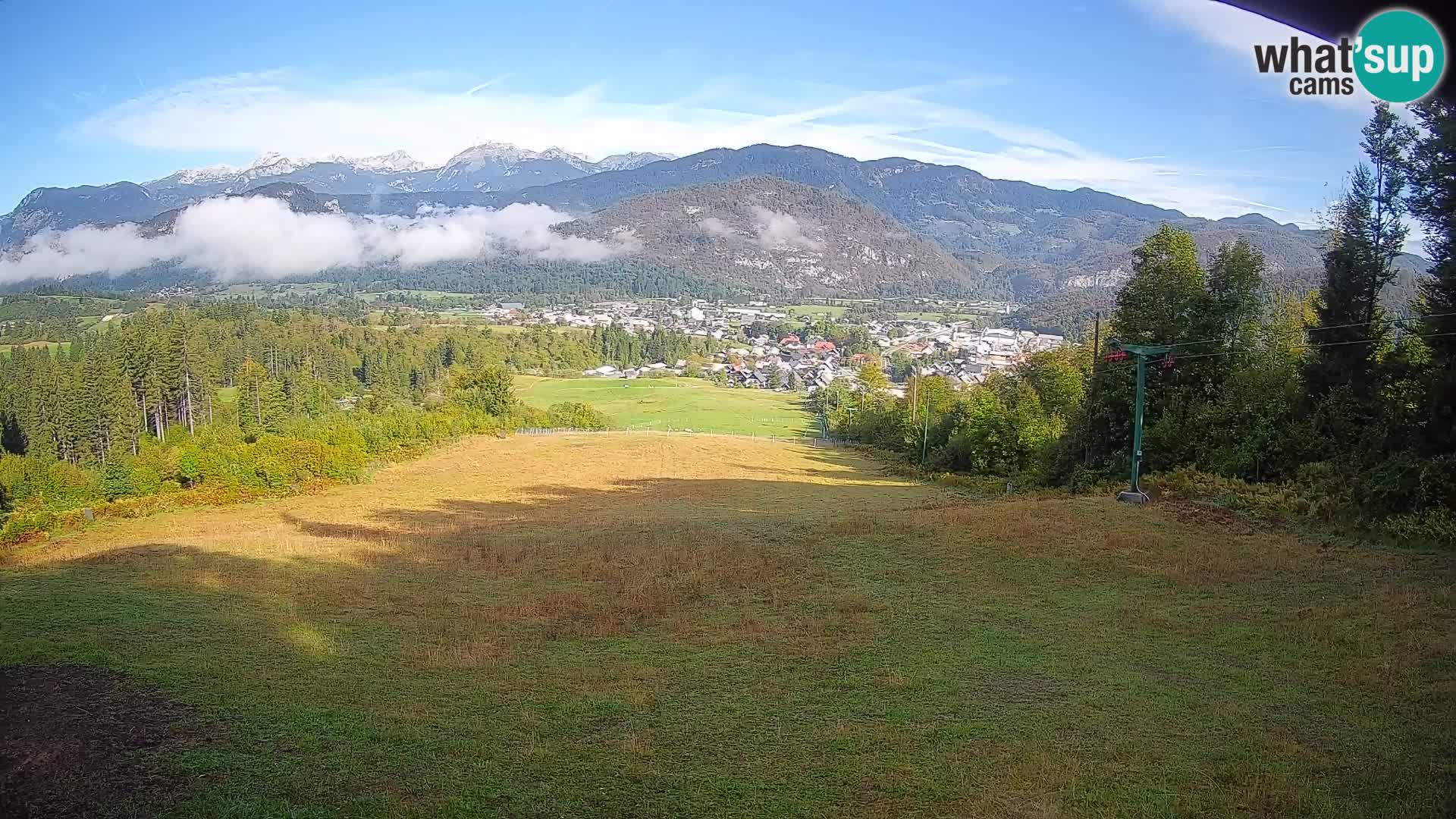 Webcam Bohinjska Bistrica – Vista live dalla stazione sciistica Kozji Hrbet