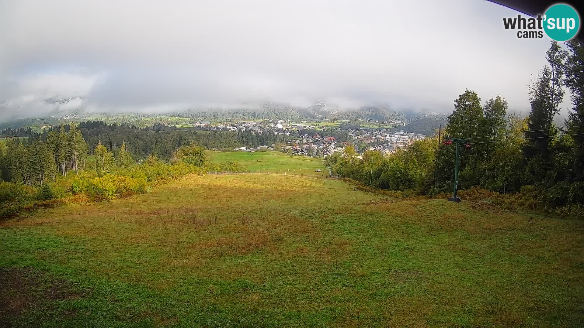 Webcam Bohinjska Bistrica – Live View from Kozji Hrbet Ski Station