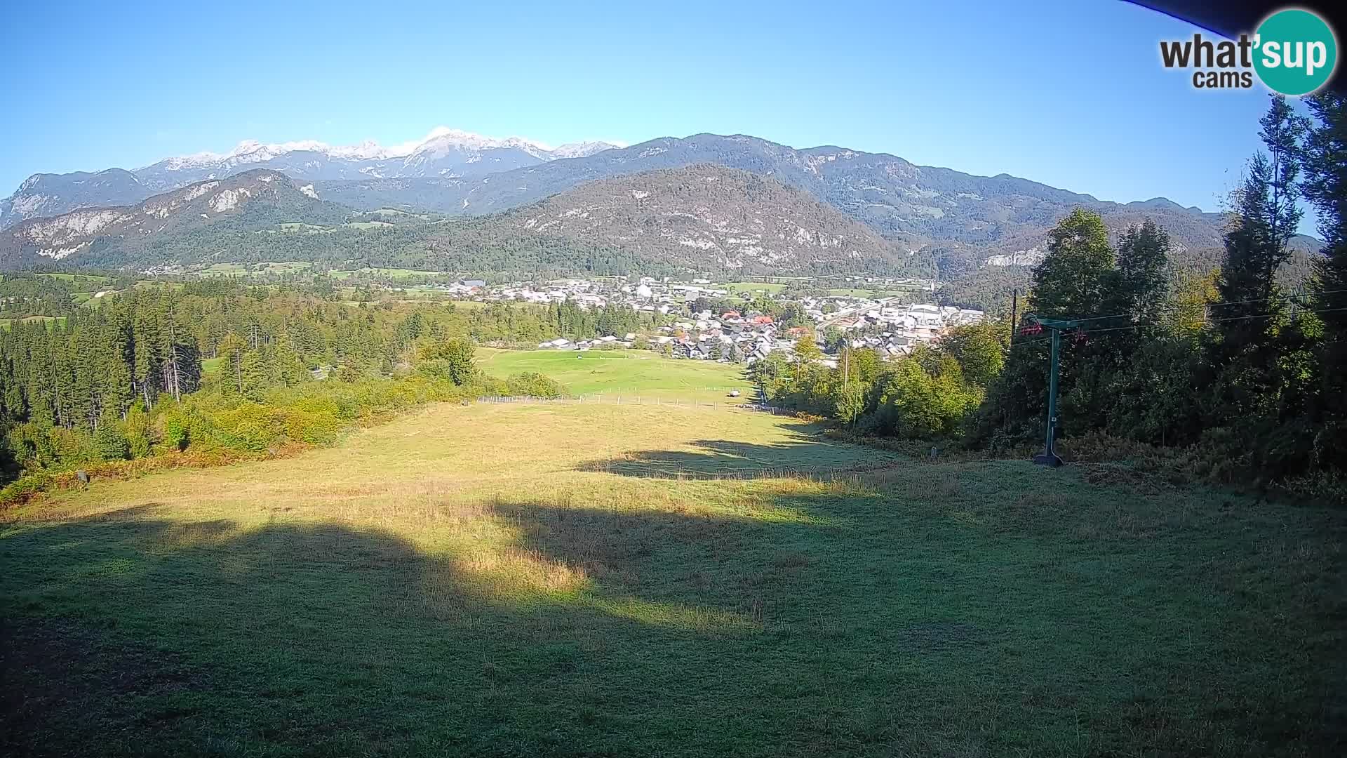 Webcam Bohinjska Bistrica – Live View from Kozji Hrbet Ski Station