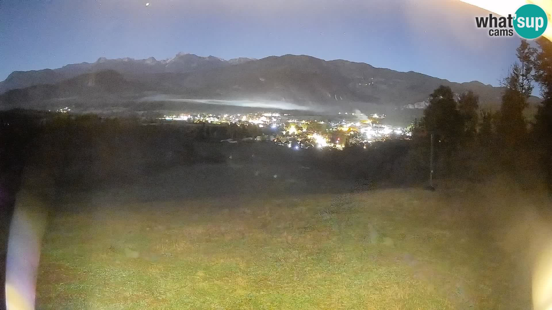 Spletna kamera Bohinjska Bistrica – Pogled v živo s smučišča Kozji Hrbet