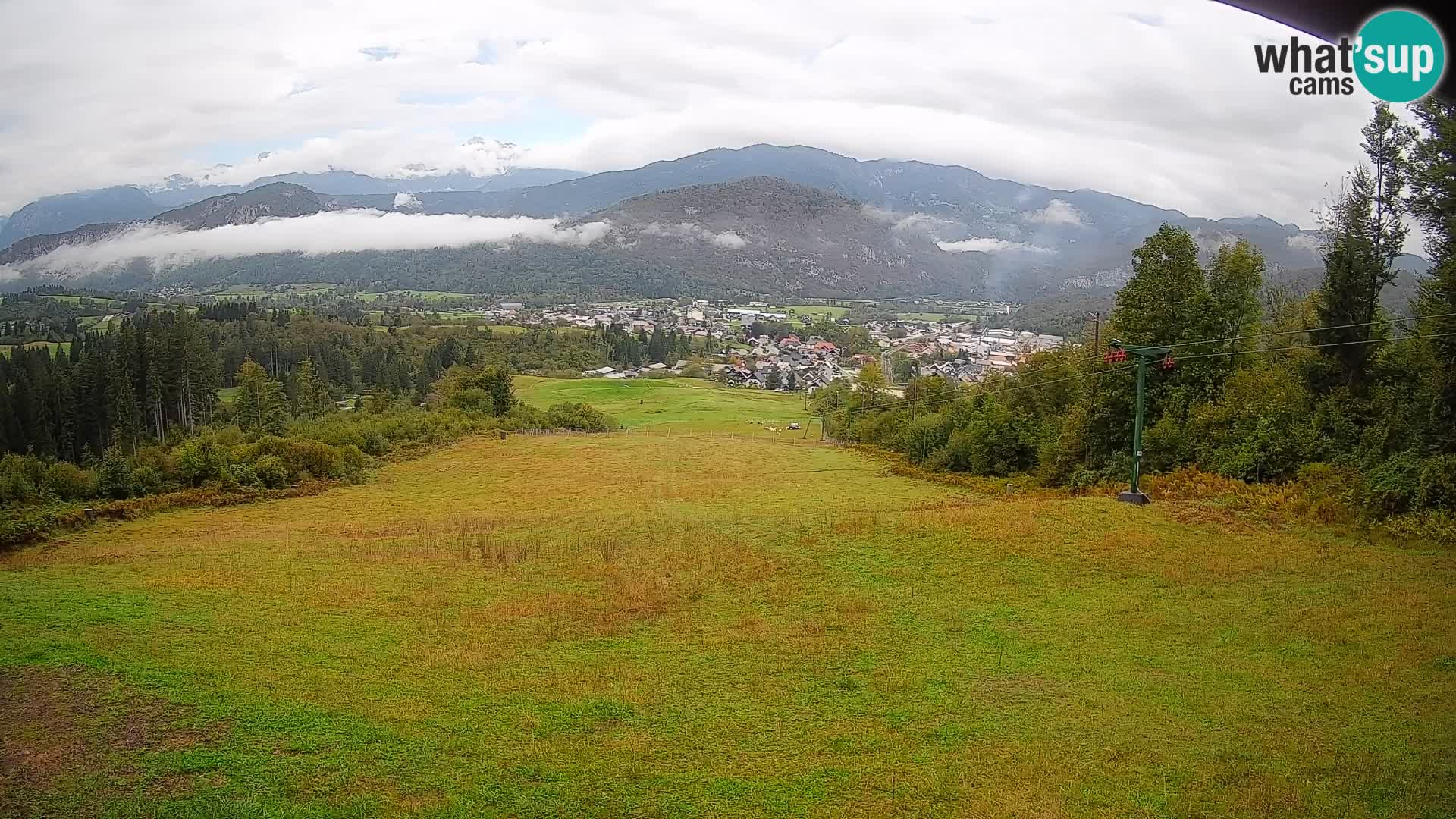 Webcam Bohinjska Bistrica – Live View from Kozji Hrbet Ski Station