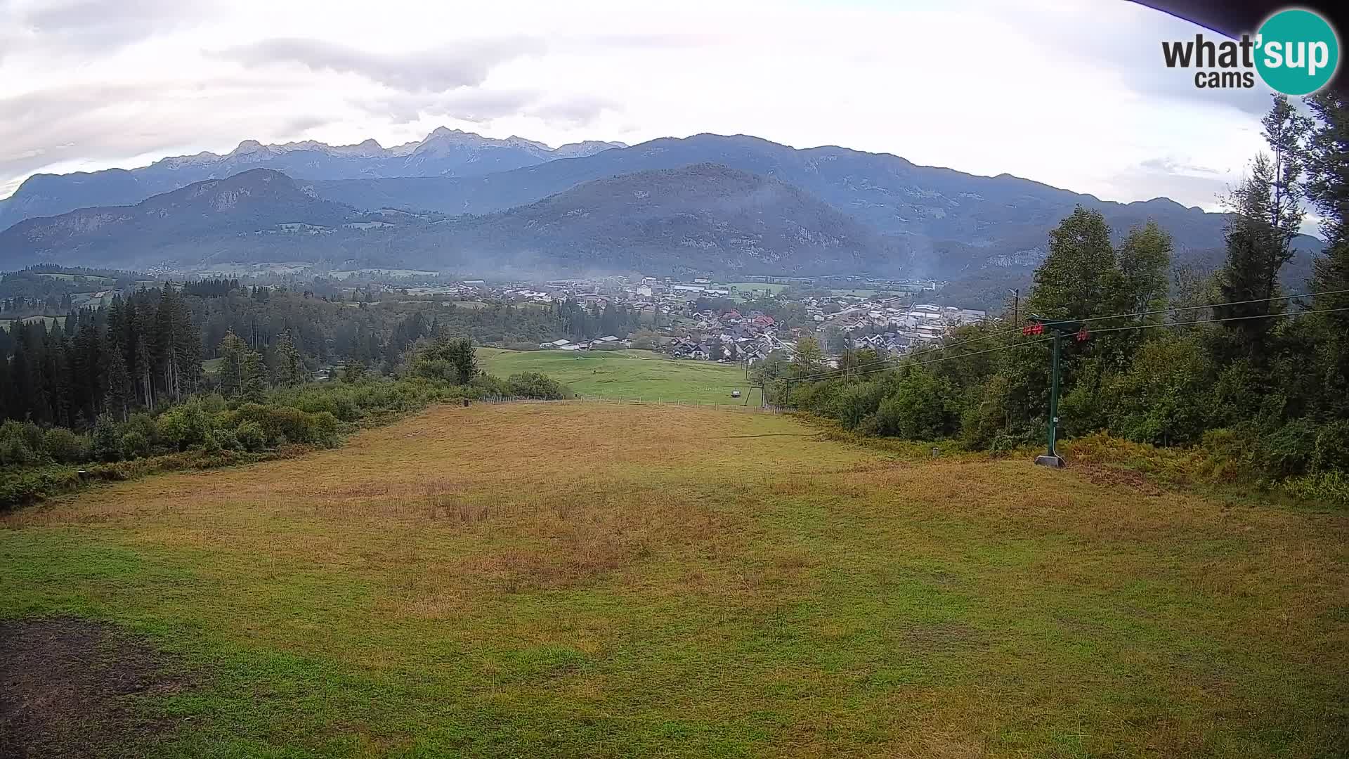 Webcam Bohinjska Bistrica – Vue en direct depuis la station de ski Kozji Hrbet