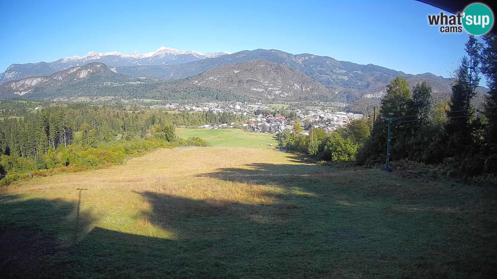 Webcam Bohinjska Bistrica – Live View from Kozji Hrbet Ski Station