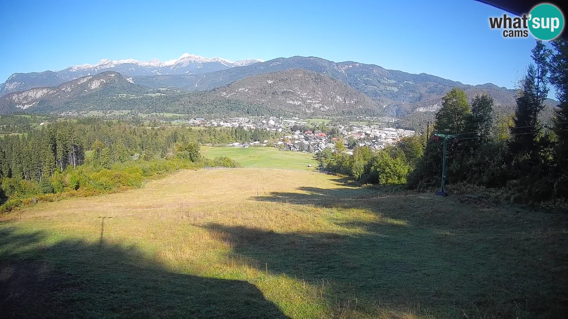 Webcam Bohinjska Bistrica – Vista live dalla stazione sciistica Kozji Hrbet