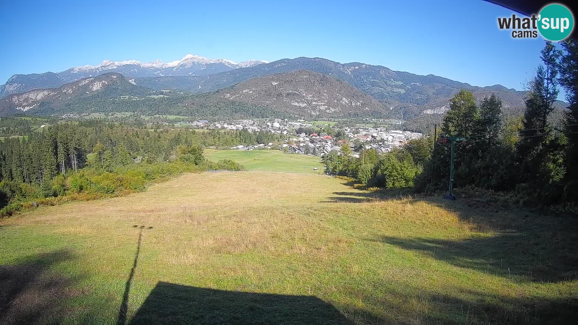 Webcam Bohinjska Bistrica – Vista live dalla stazione sciistica Kozji Hrbet