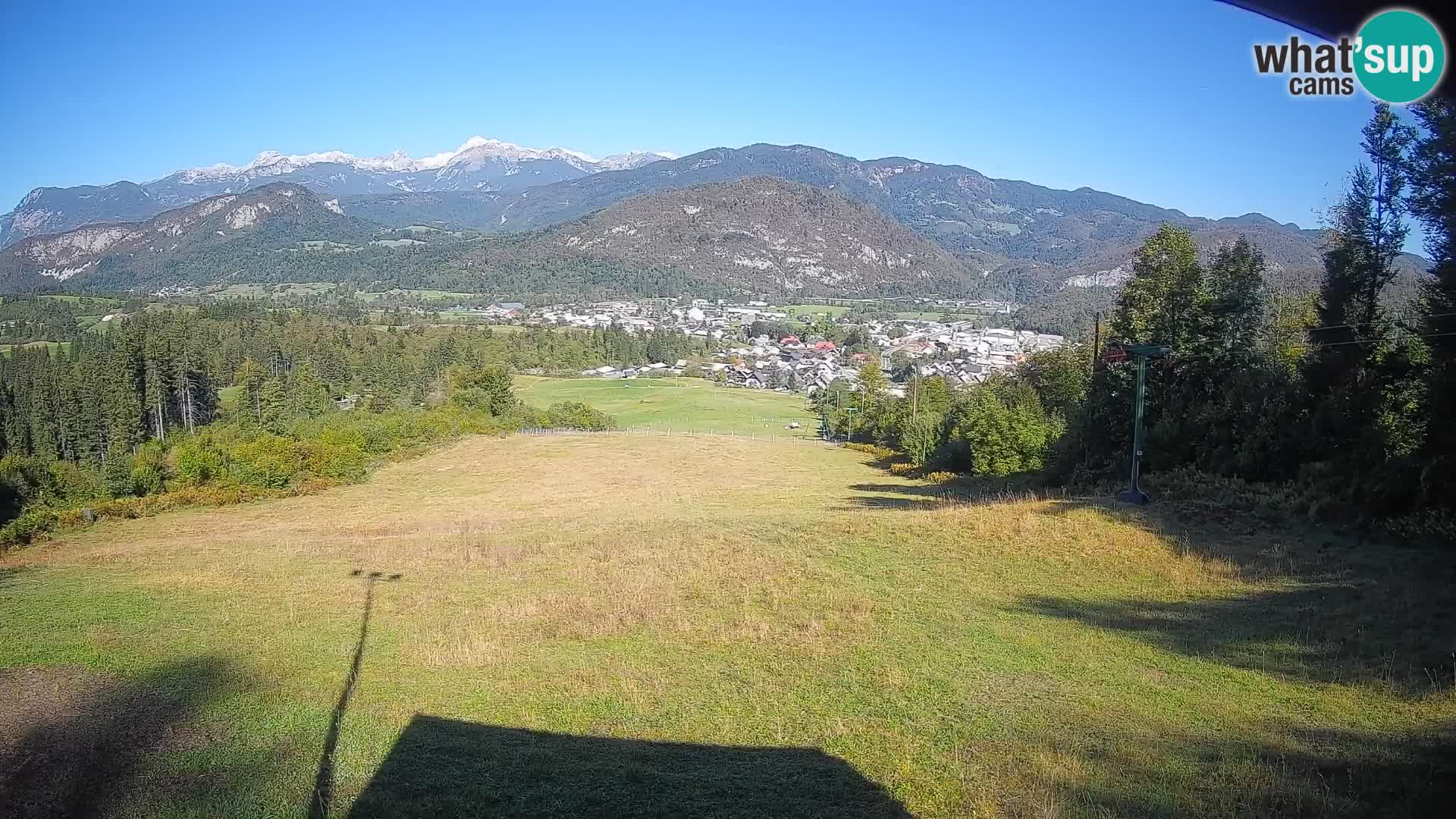 Webcam Bohinjska Bistrica – Vue en direct depuis la station de ski Kozji Hrbet