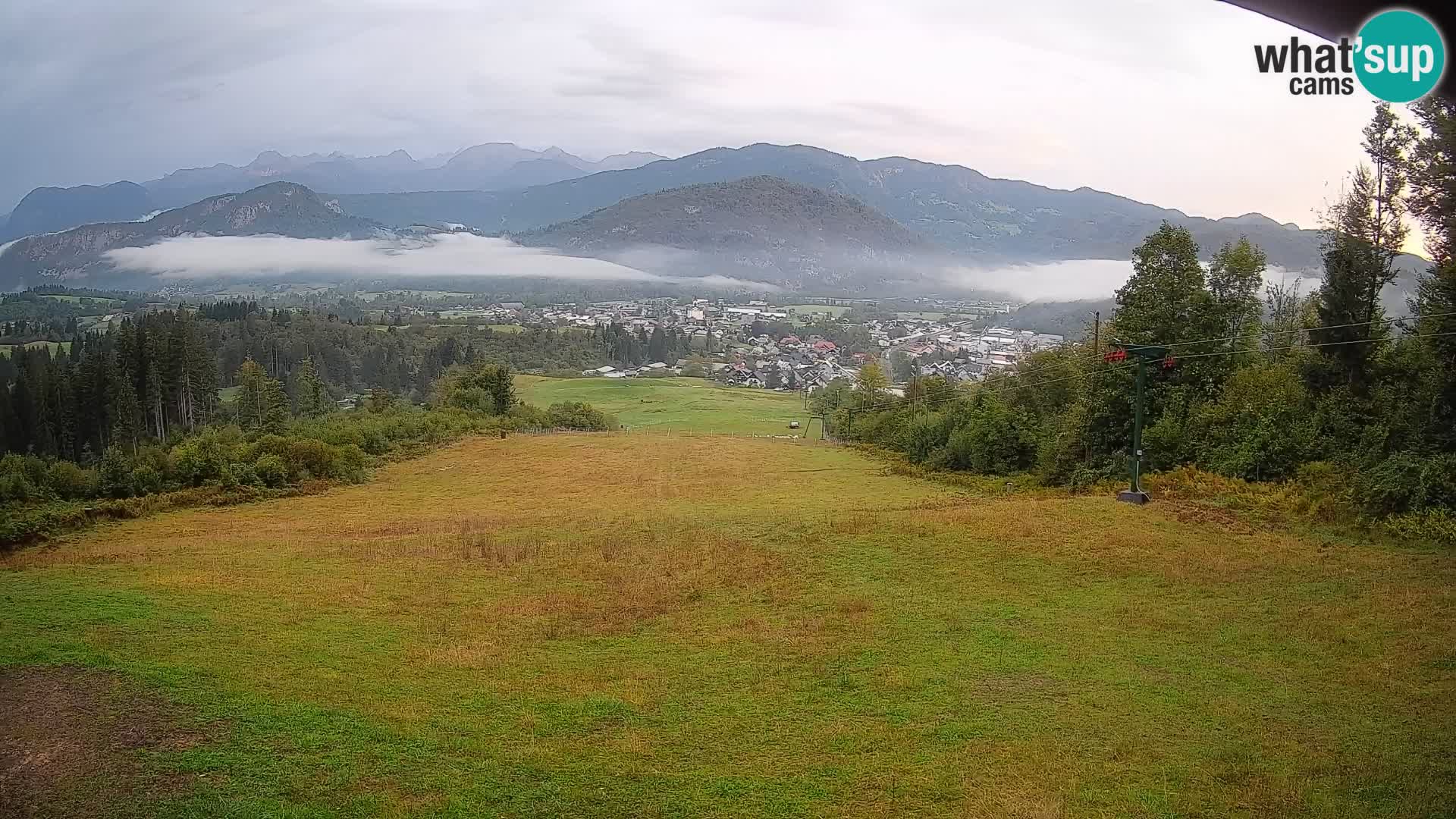 Webcam Bohinjska Bistrica – Live View from Kozji Hrbet Ski Station