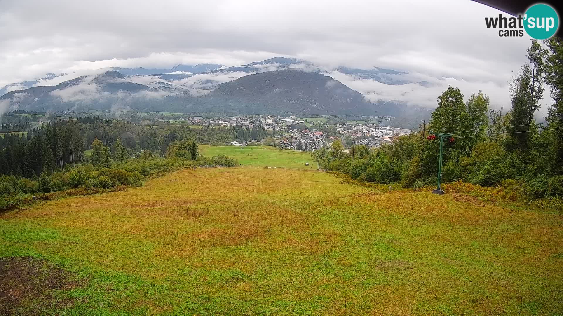 Webcam Bohinjska Bistrica – Vista live dalla stazione sciistica Kozji Hrbet