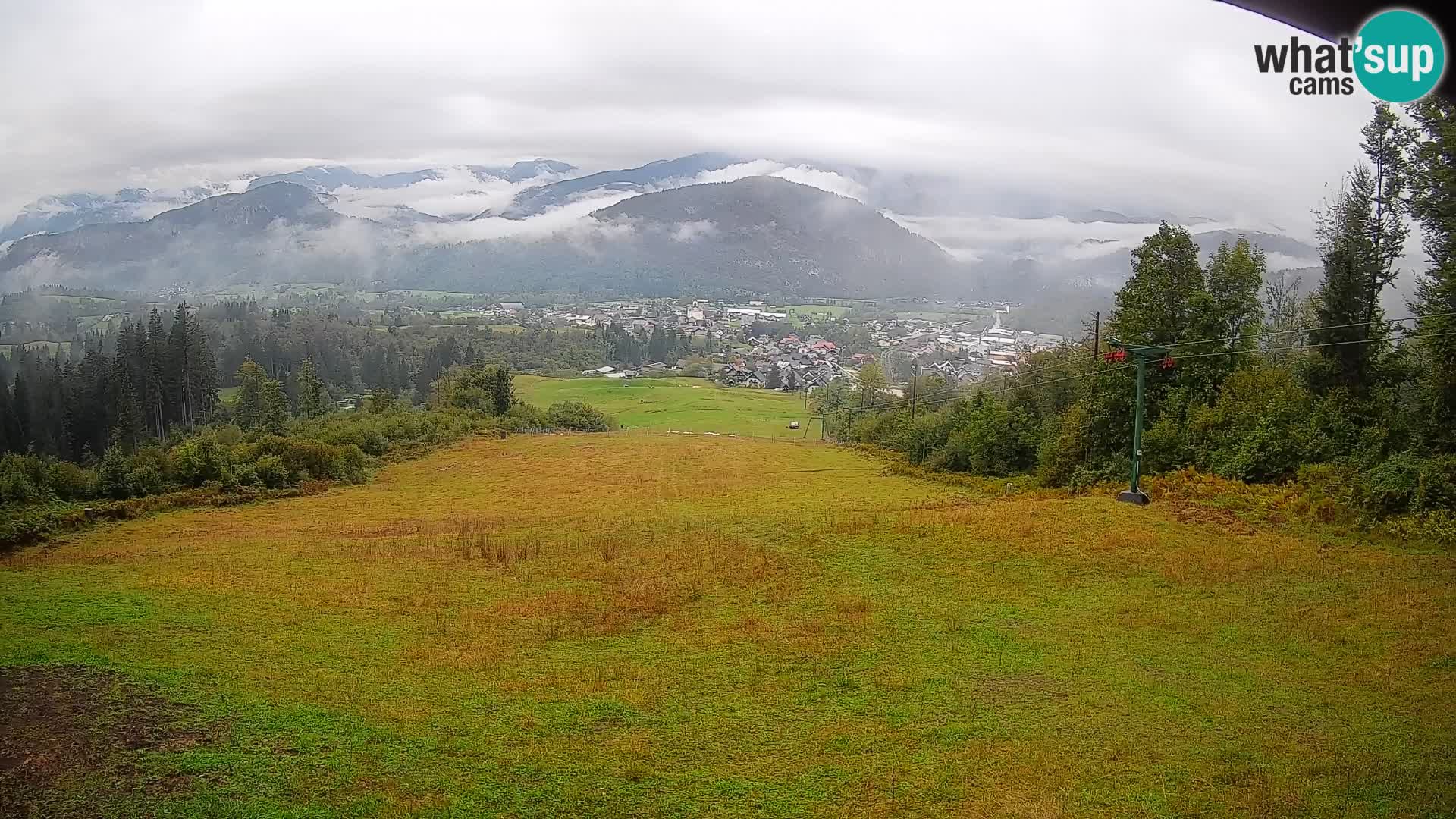 Webcam Bohinjska Bistrica – Live View from Kozji Hrbet Ski Station
