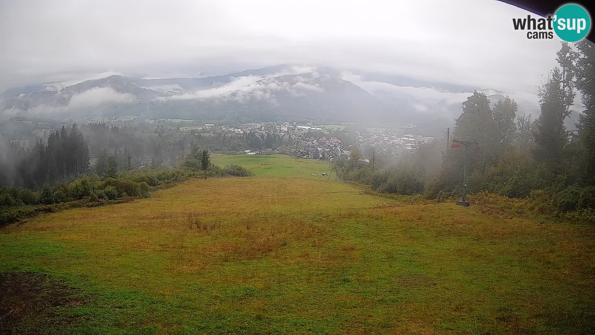 Webcam Bohinjska Bistrica – Live View from Kozji Hrbet Ski Station