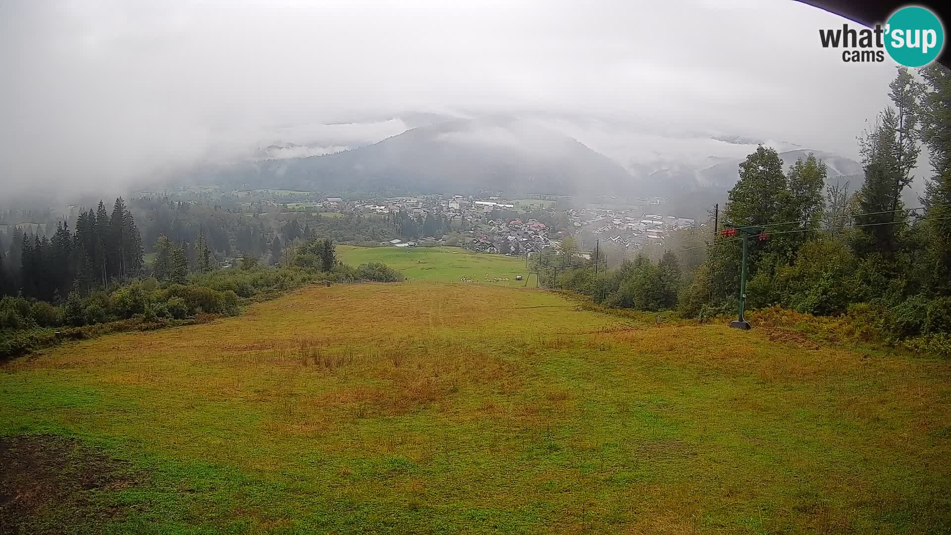 Webcam Bohinjska Bistrica – Vue en direct depuis la station de ski Kozji Hrbet