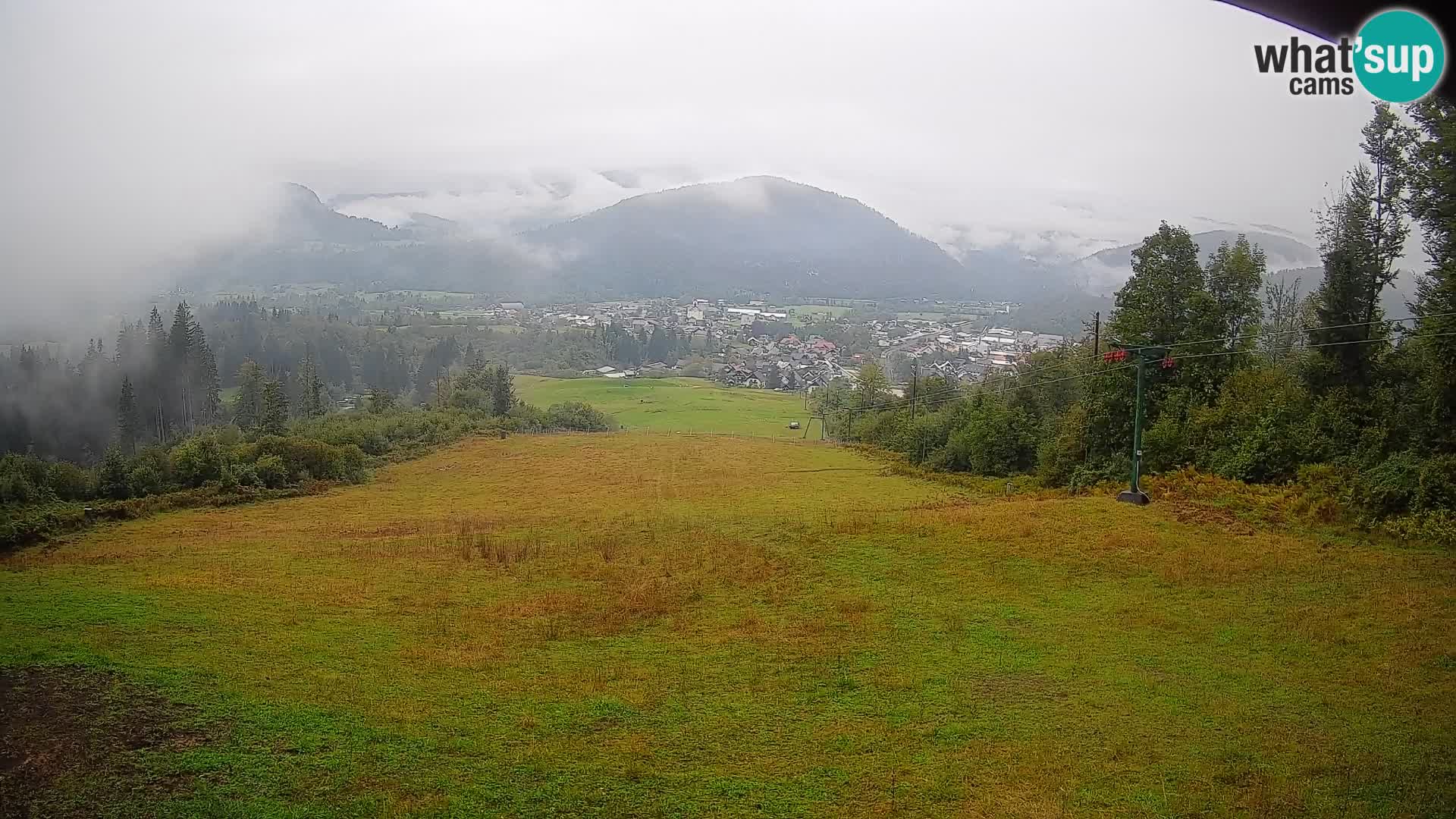 Webcam Bohinjska Bistrica – Live View from Kozji Hrbet Ski Station