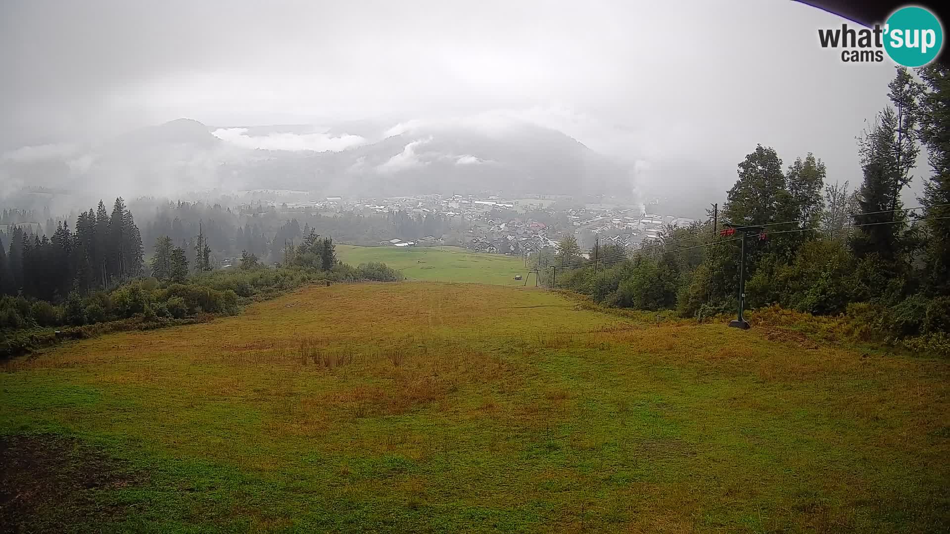 Webcam Bohinjska Bistrica – Live View from Kozji Hrbet Ski Station