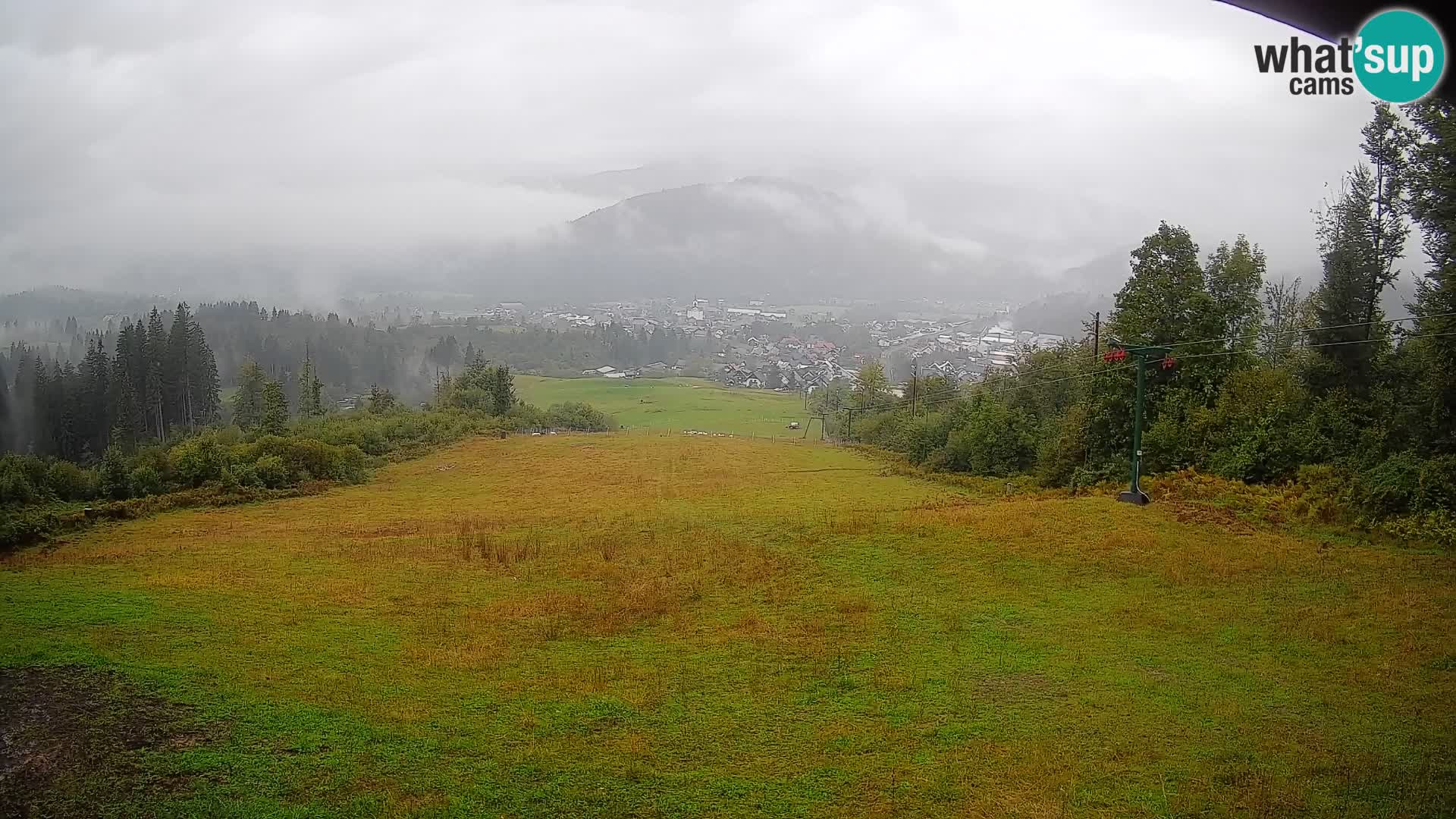 Webcam Bohinjska Bistrica – Vista live dalla stazione sciistica Kozji Hrbet