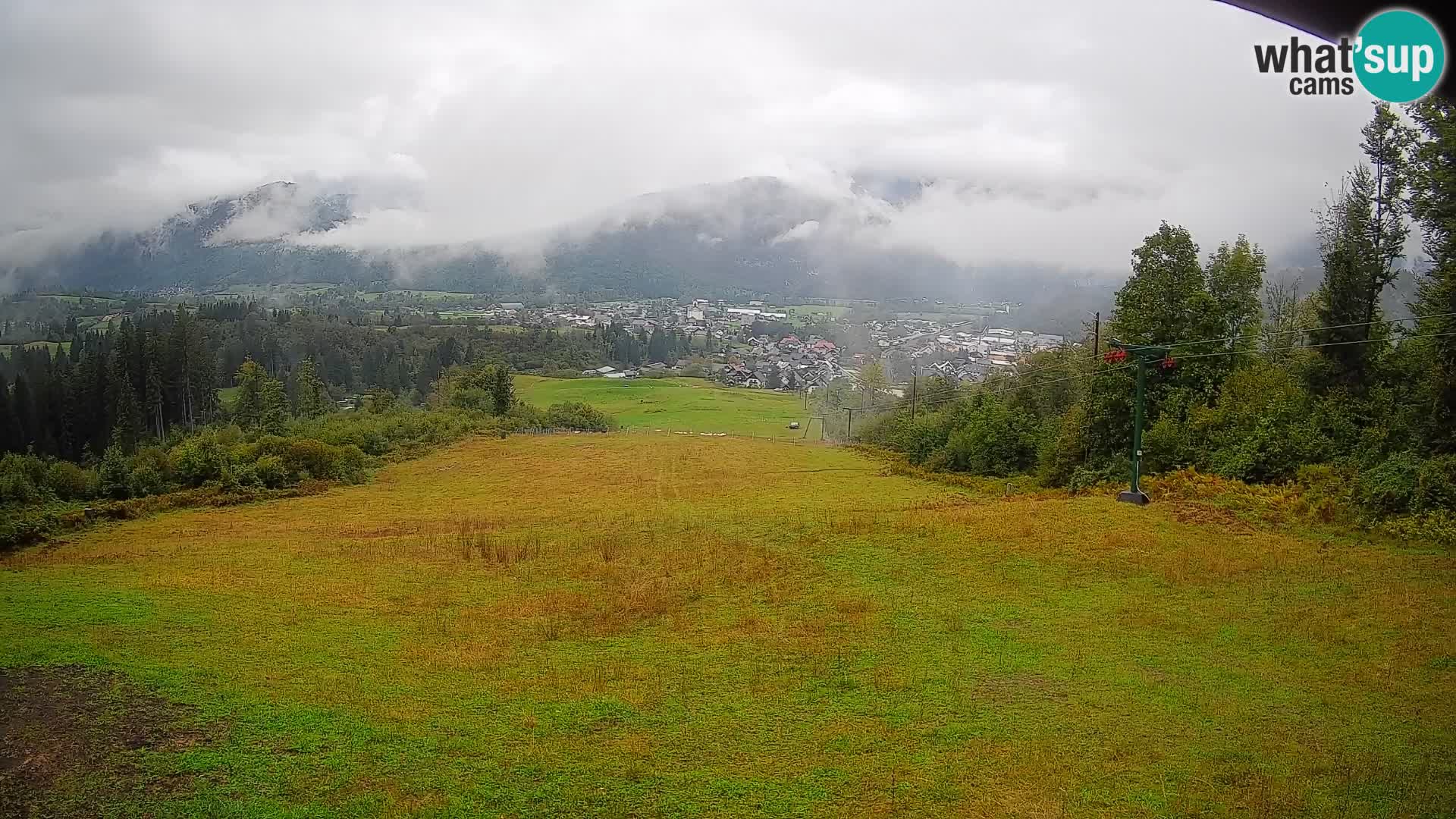 Webcam Bohinjska Bistrica – Vue en direct depuis la station de ski Kozji Hrbet
