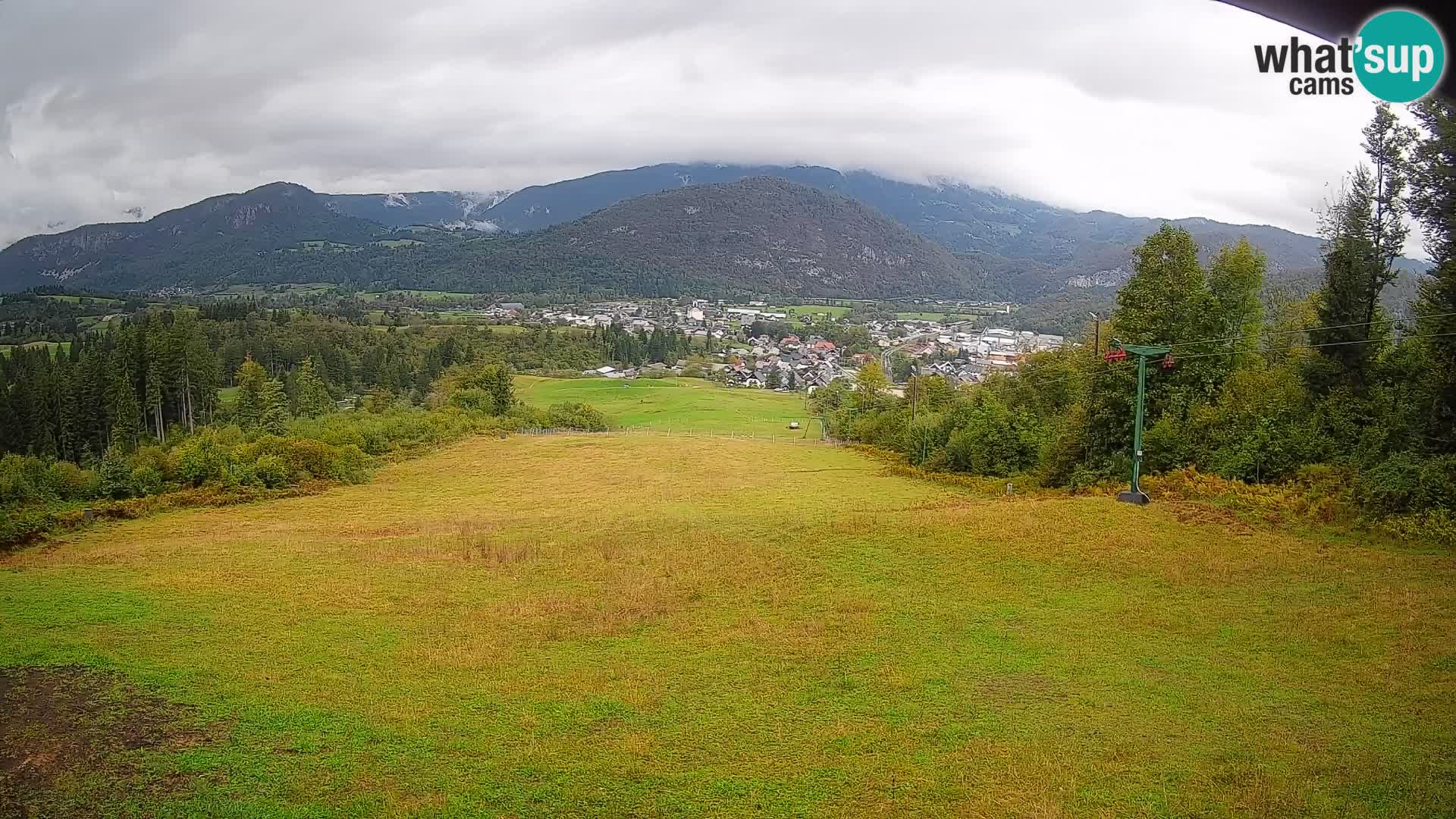 Webcam Bohinjska Bistrica – Live View from Kozji Hrbet Ski Station