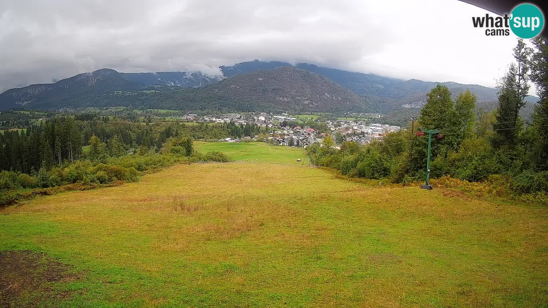 Webcam Bohinjska Bistrica – Vista live dalla stazione sciistica Kozji Hrbet