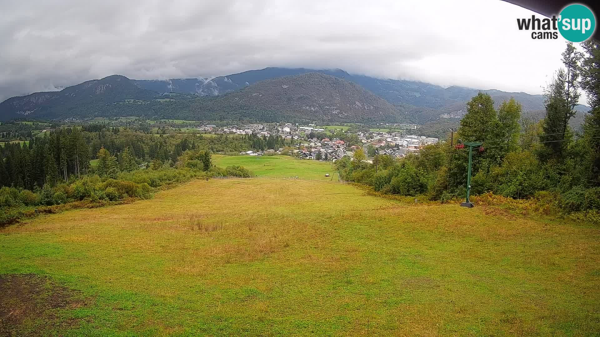 Webcam Bohinjska Bistrica – Vista live dalla stazione sciistica Kozji Hrbet