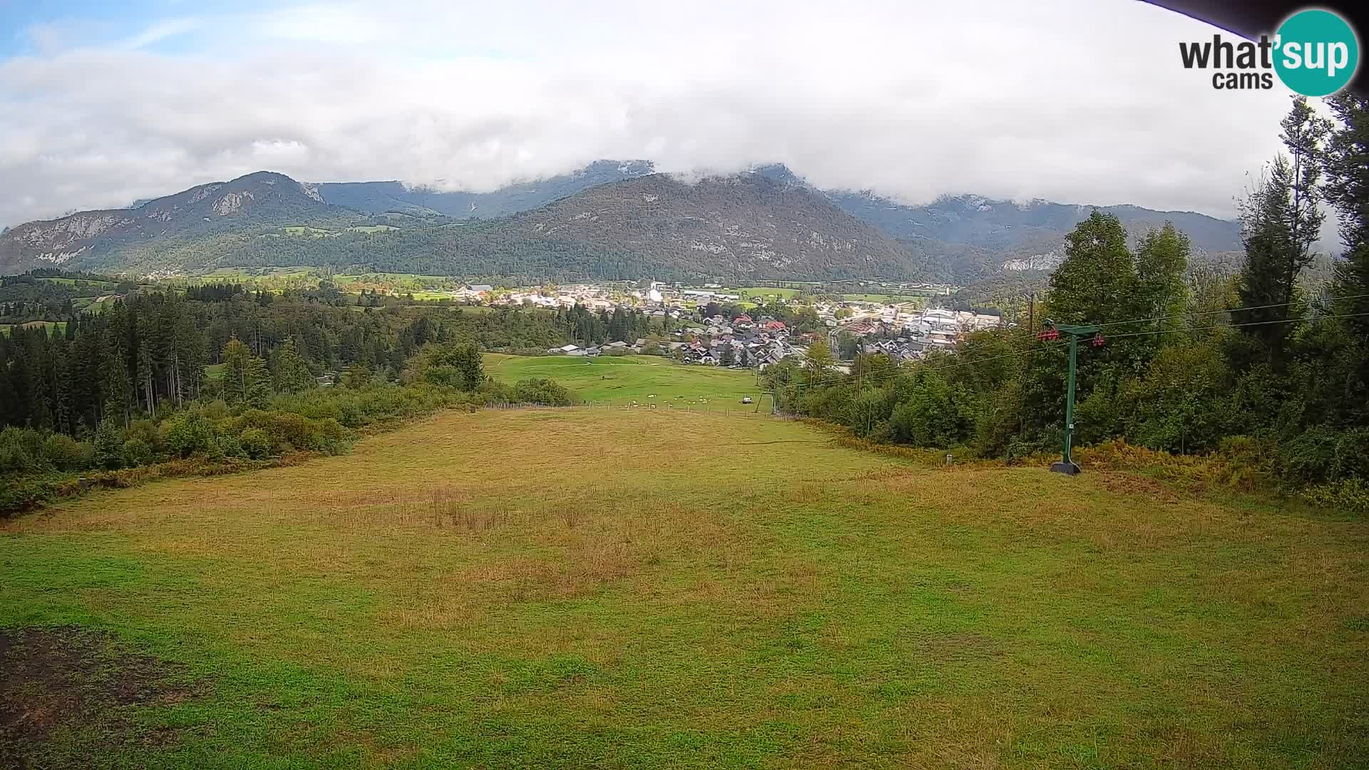 Webcam Bohinjska Bistrica – Live View from Kozji Hrbet Ski Station
