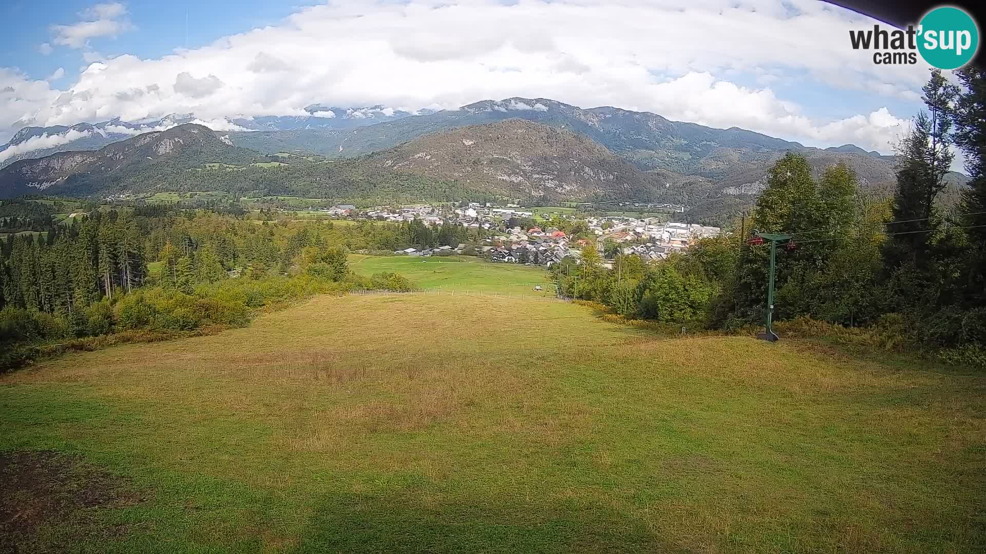 Webcam Bohinjska Bistrica – Live View from Kozji Hrbet Ski Station