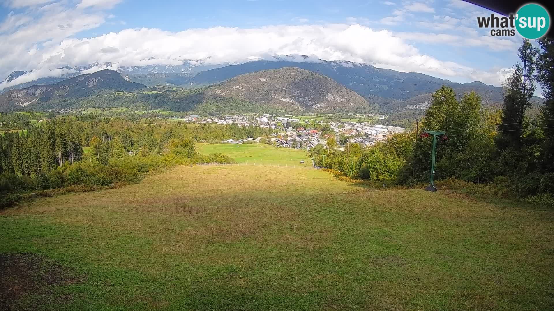 Webcam Bohinjska Bistrica – Live View from Kozji Hrbet Ski Station