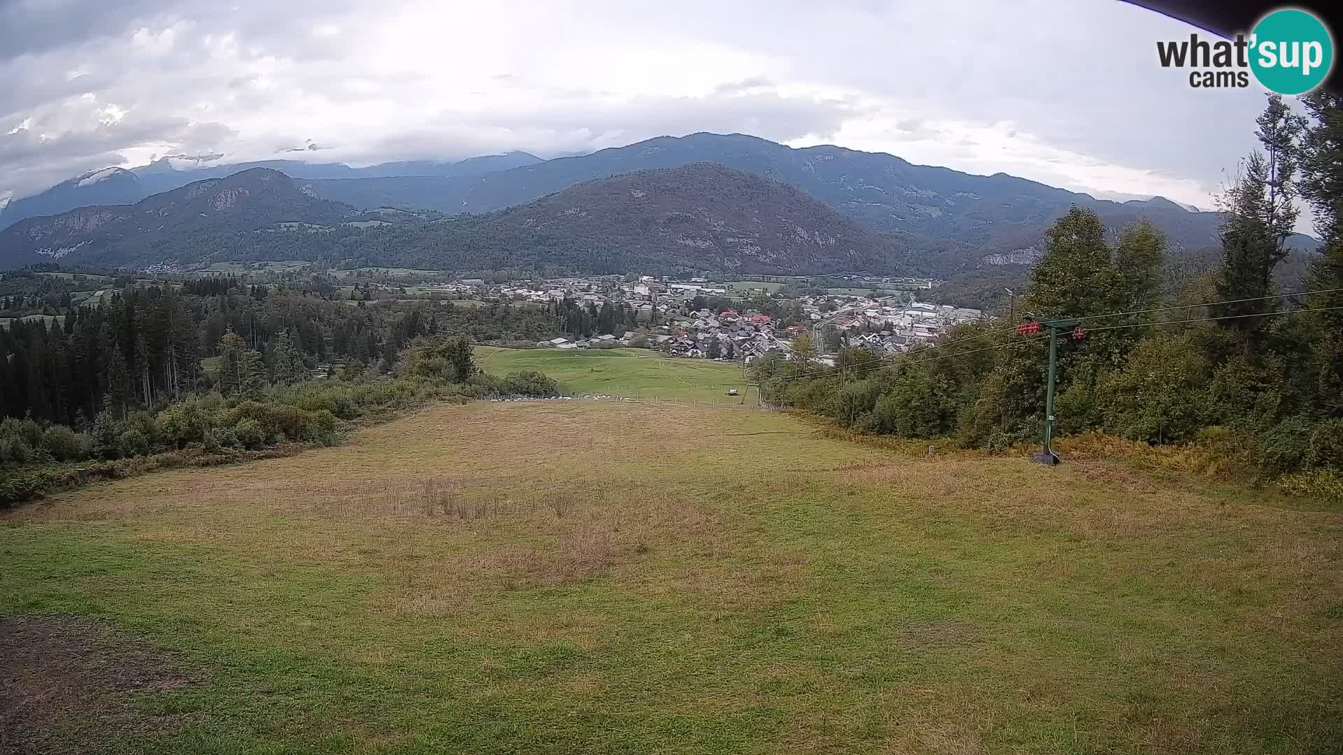 Webcam Bohinjska Bistrica – Live View from Kozji Hrbet Ski Station