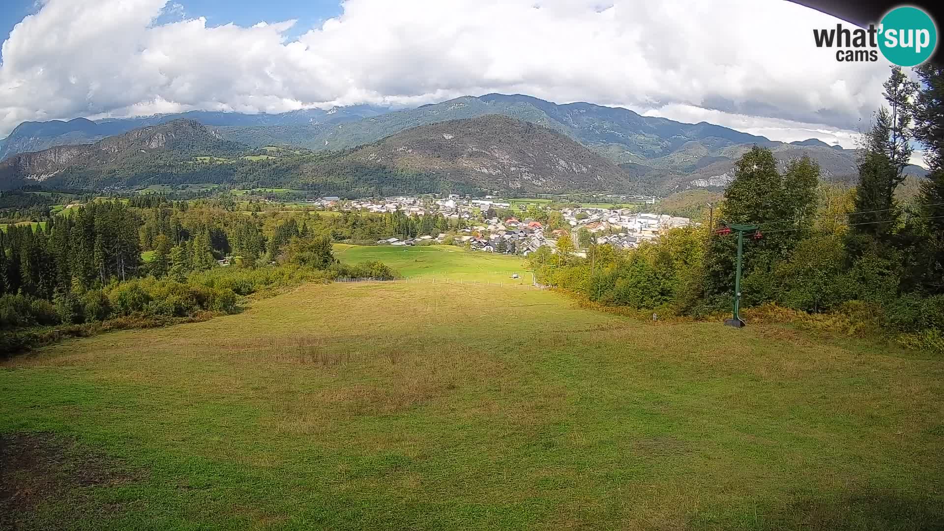 Webcam Bohinjska Bistrica – Vista live dalla stazione sciistica Kozji Hrbet