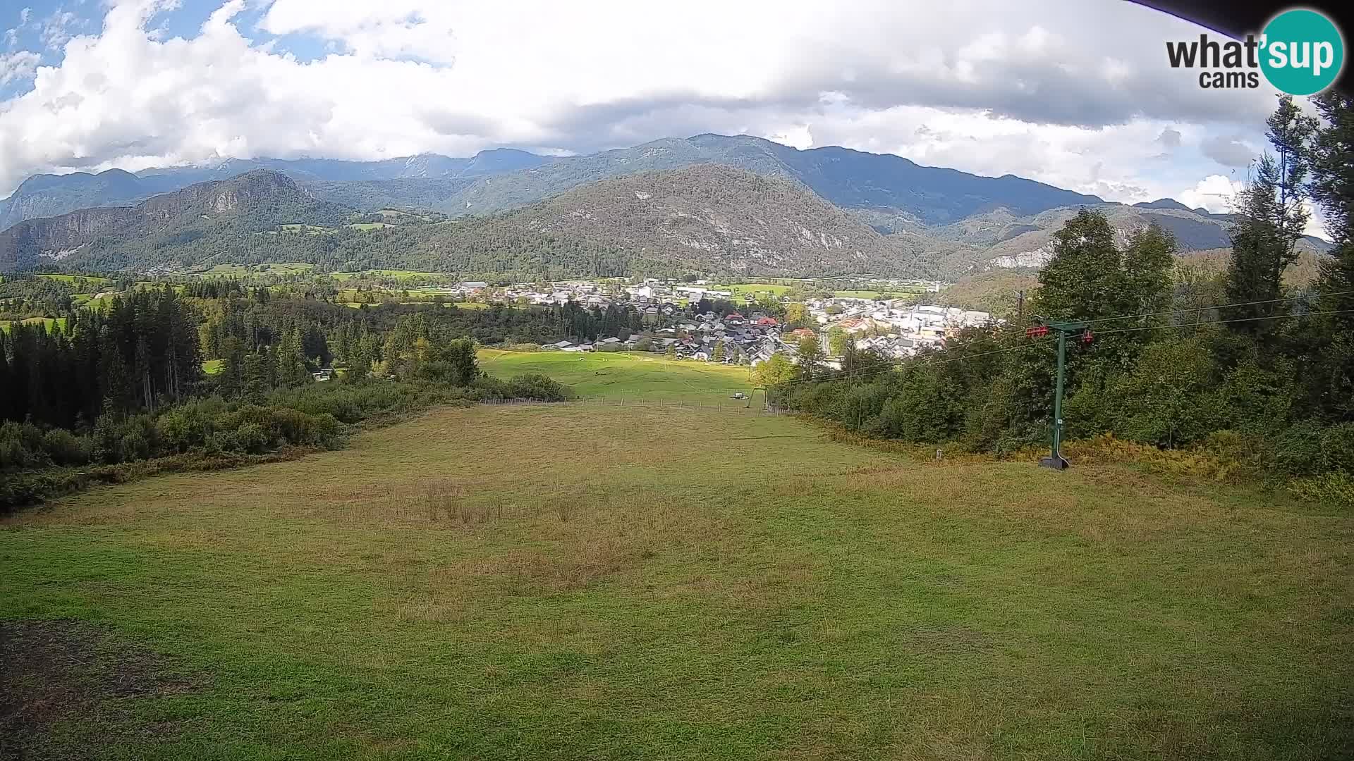 Webcam Bohinjska Bistrica – Live View from Kozji Hrbet Ski Station