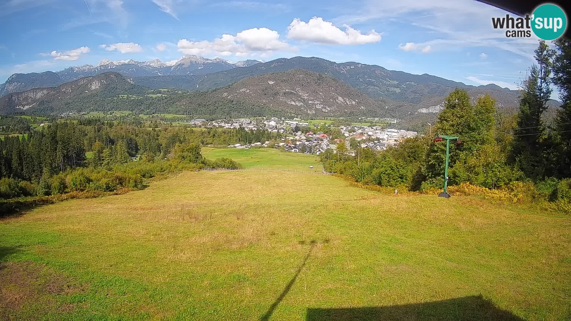 Webcam Bohinjska Bistrica – Live View from Kozji Hrbet Ski Station