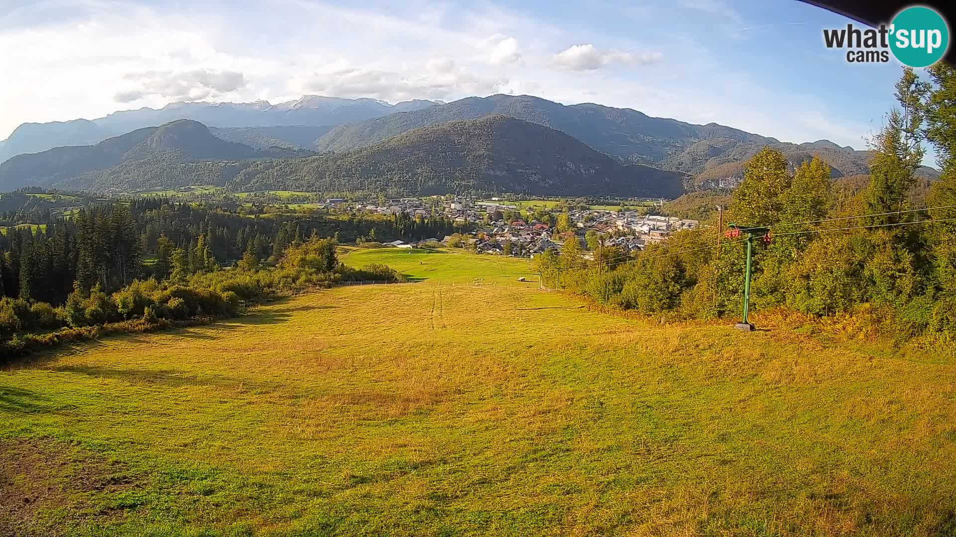 Webcam Bohinjska Bistrica – Vista live dalla stazione sciistica Kozji Hrbet