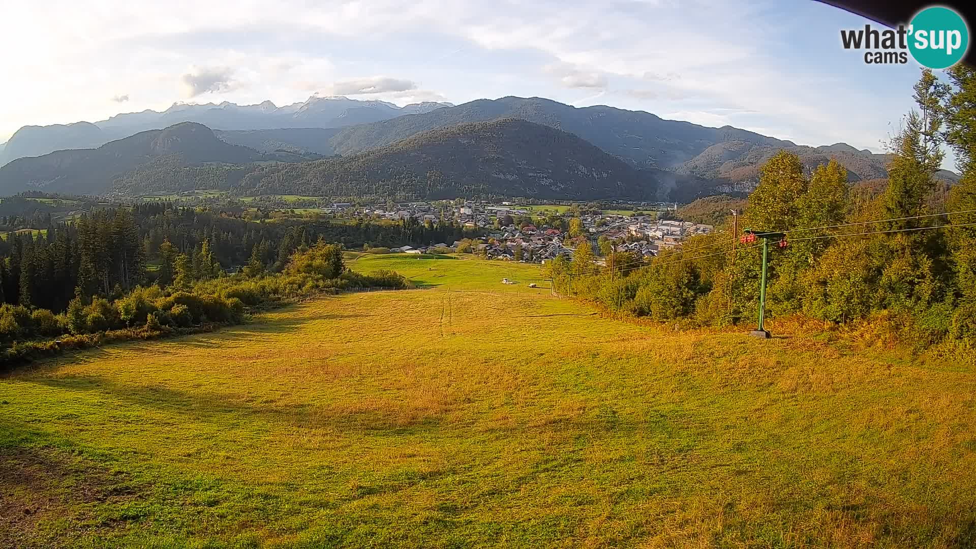 Webcam Bohinjska Bistrica – Vista live dalla stazione sciistica Kozji Hrbet
