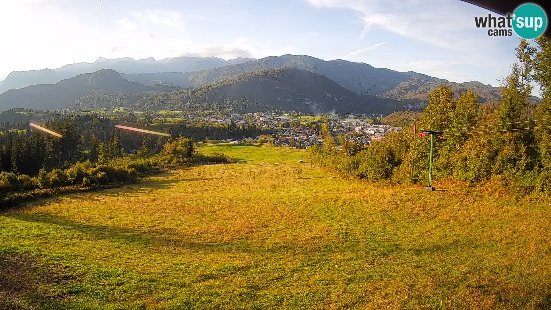 Webcam Bohinjska Bistrica – Vista live dalla stazione sciistica Kozji Hrbet